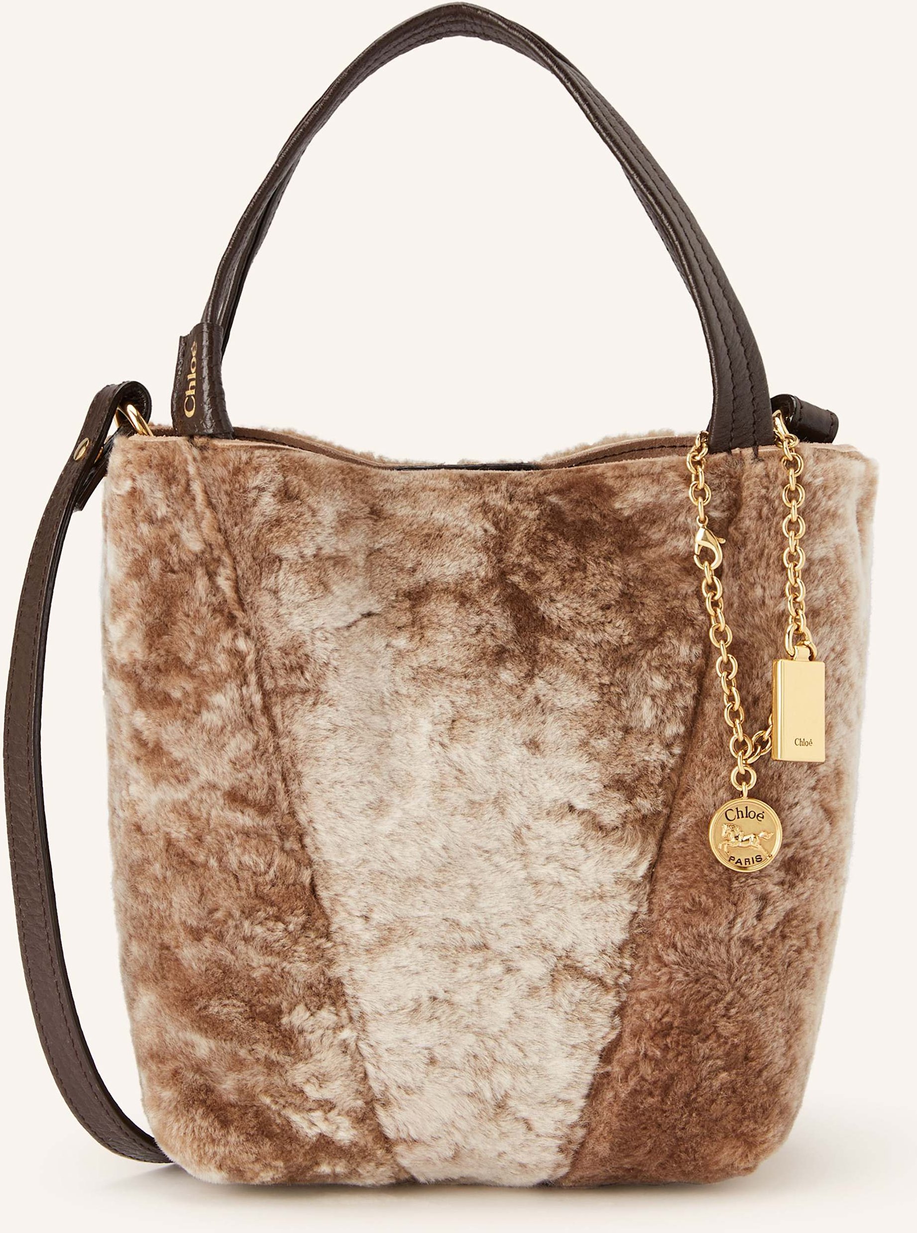 Chloé Shopper Spin grau