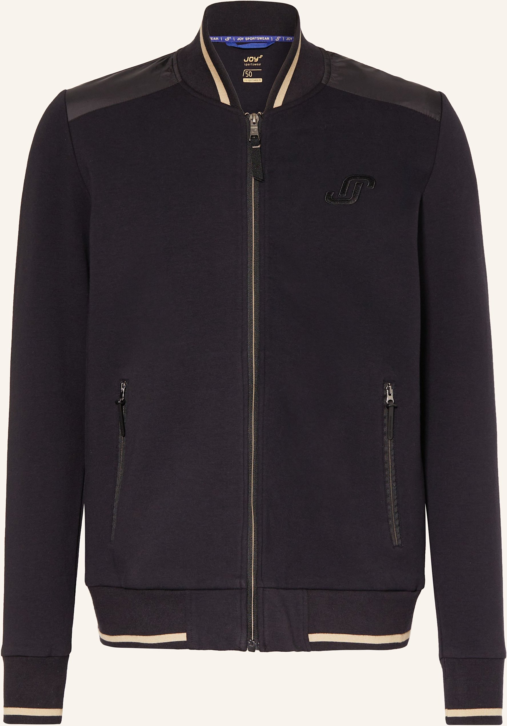 Joy Sportswear Sweatjacke G-Style grau