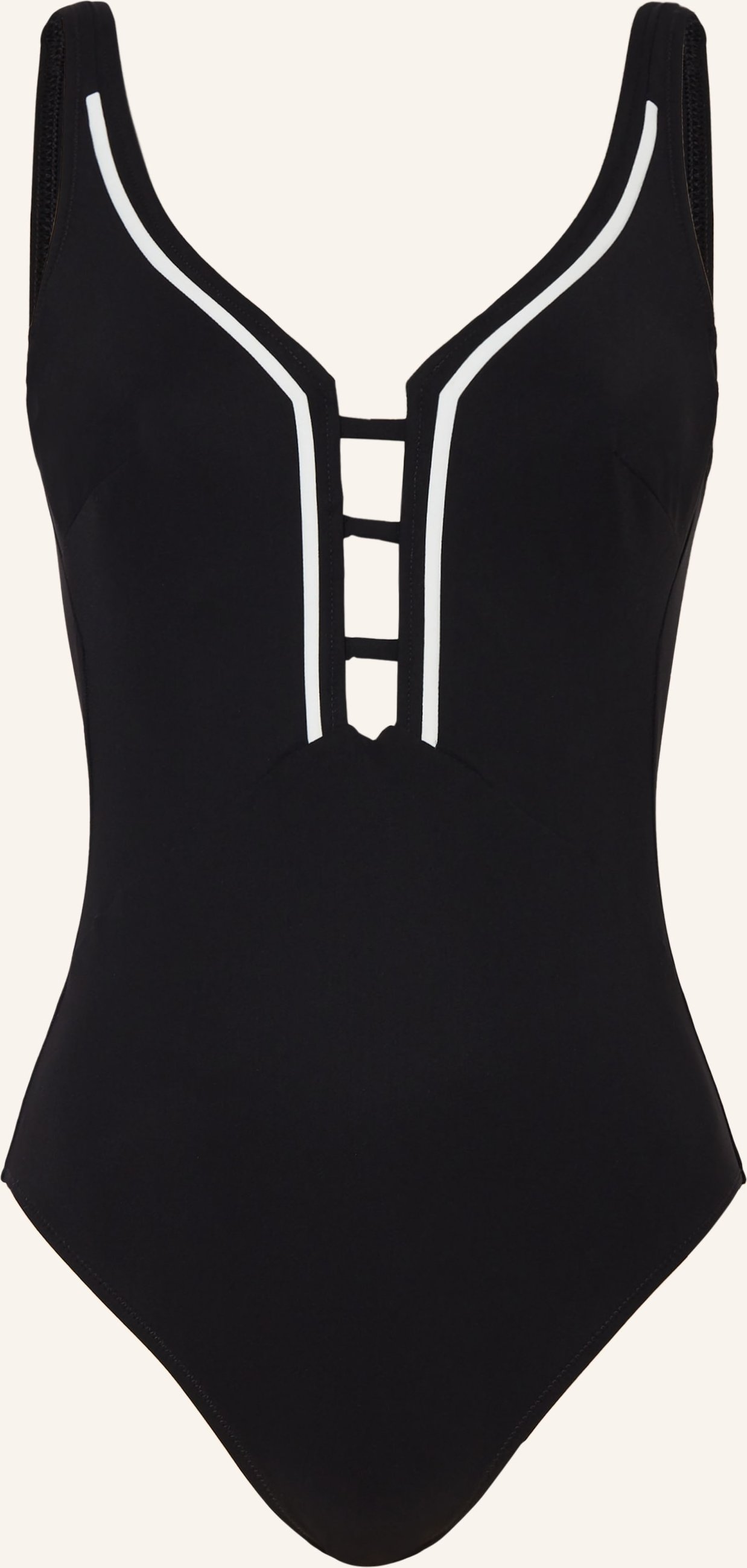 Maryan Mehlhorn Bügel-Badeanzug Monomar schwarz