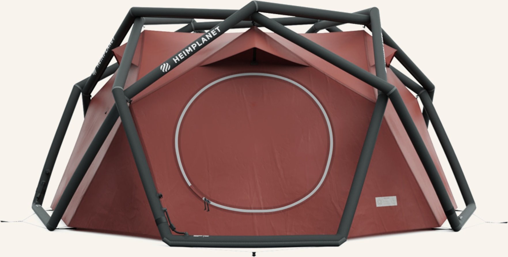 Heimplanet Zelt The Cave Xl 4-Season rot