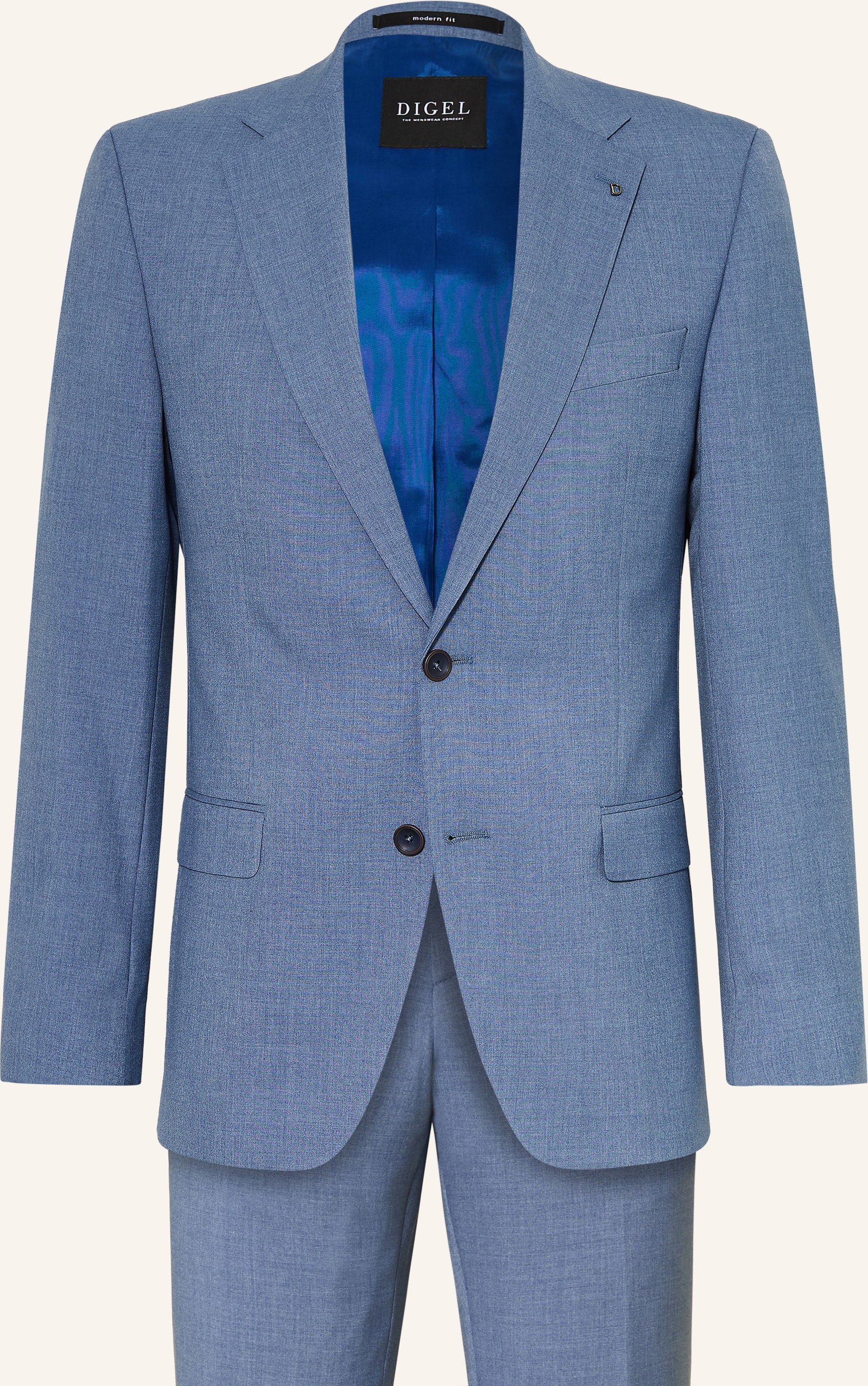 Digel Anzug Daren Modern Fit blau