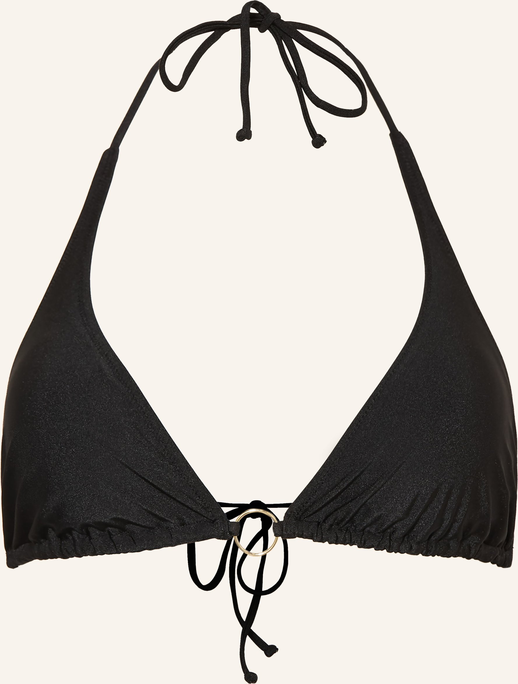 Mrs & Hugs Triangel-Bikini-Top schwarz