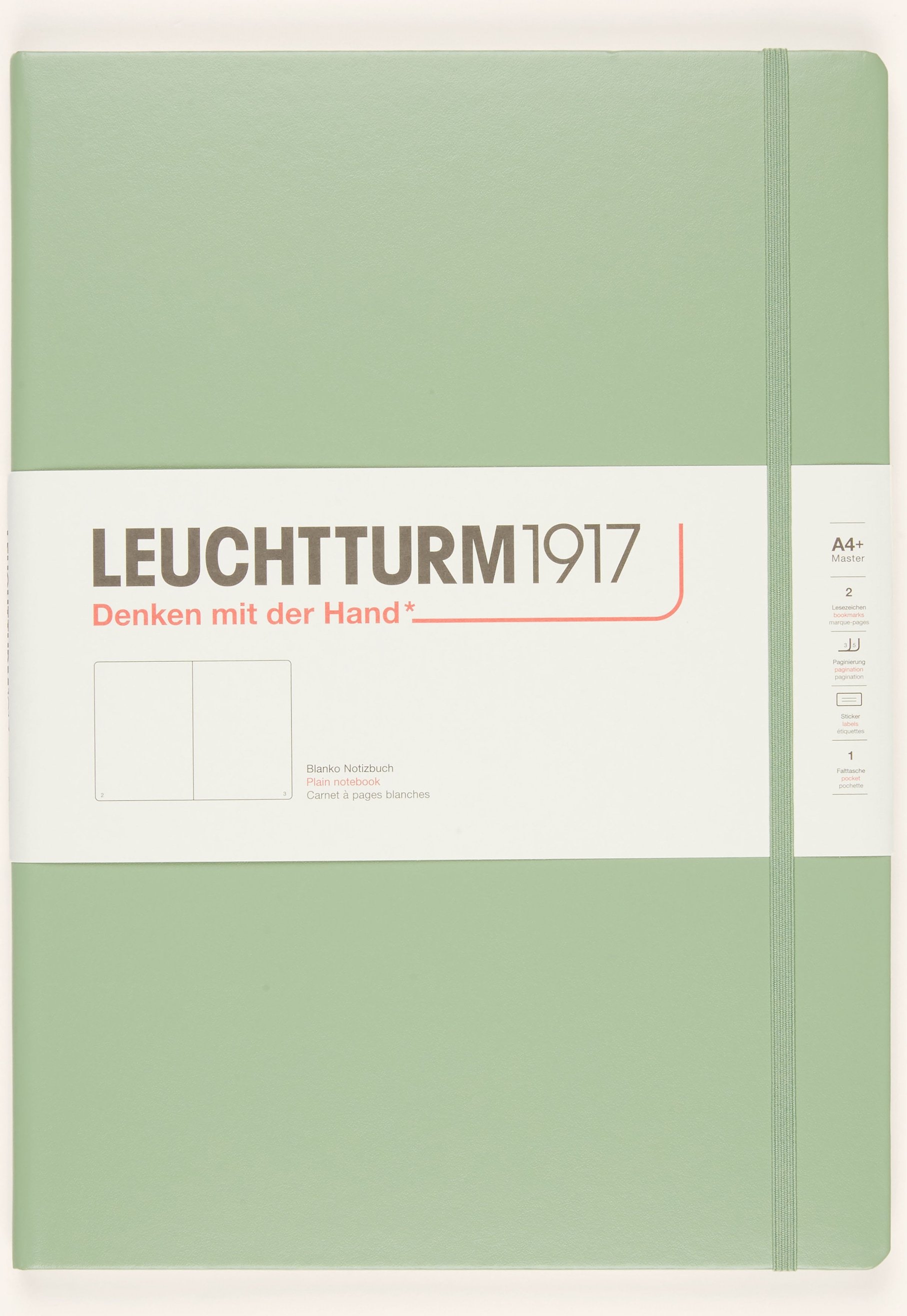 leuchtturm1917 Notizbuch gruen