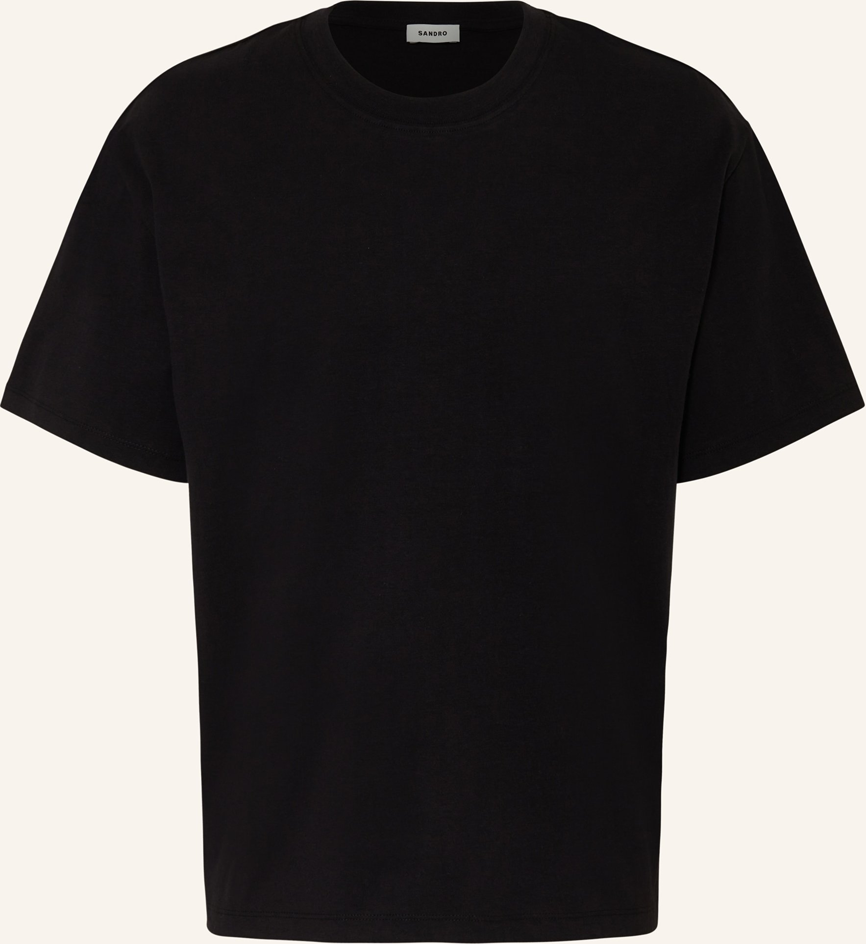 Sandro T-Shirt schwarz