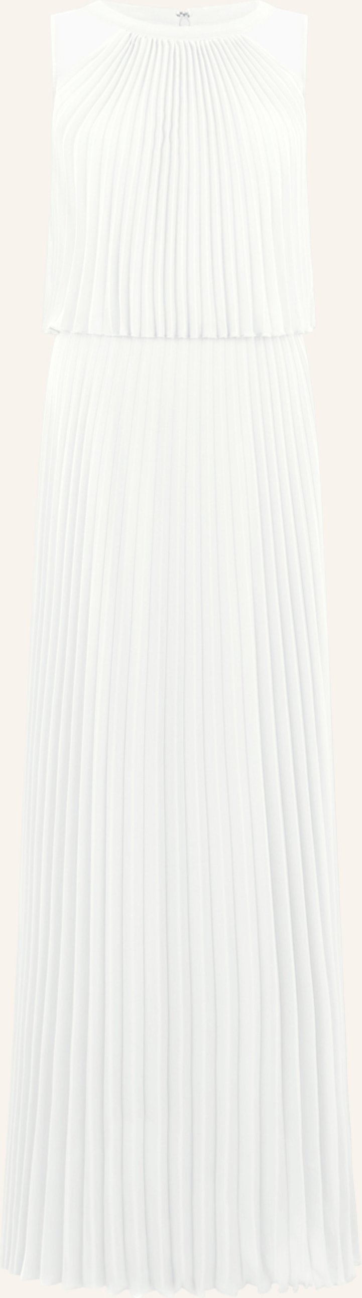 Apart Langes Chiffonkleid weiss