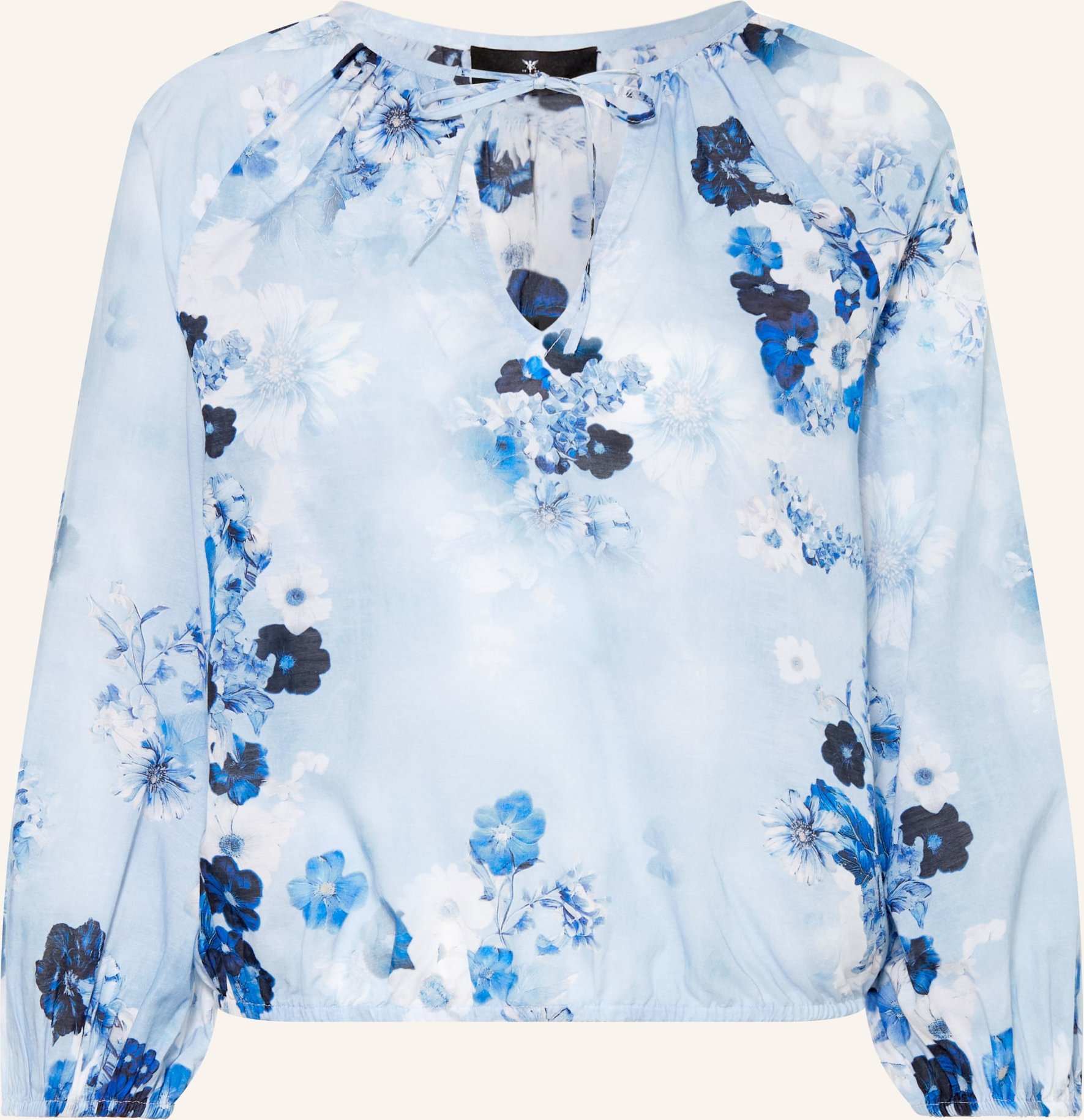 Monari Blusenshirt Mit 3/4-Arm blau