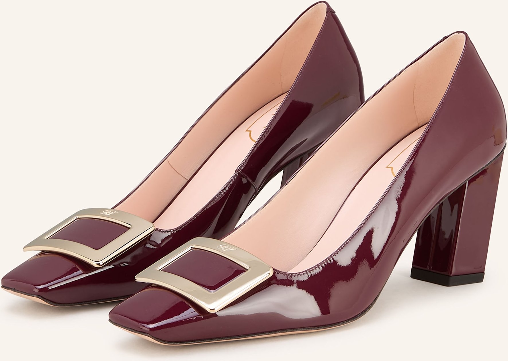 Thumbnail - Roger Vivier Lack-Pumps Belle Vivier rot