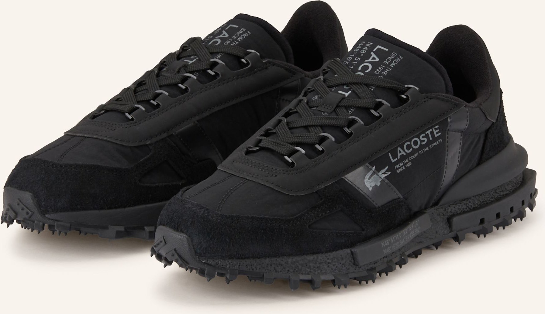 Lacoste Sneaker Elite Active schwarz