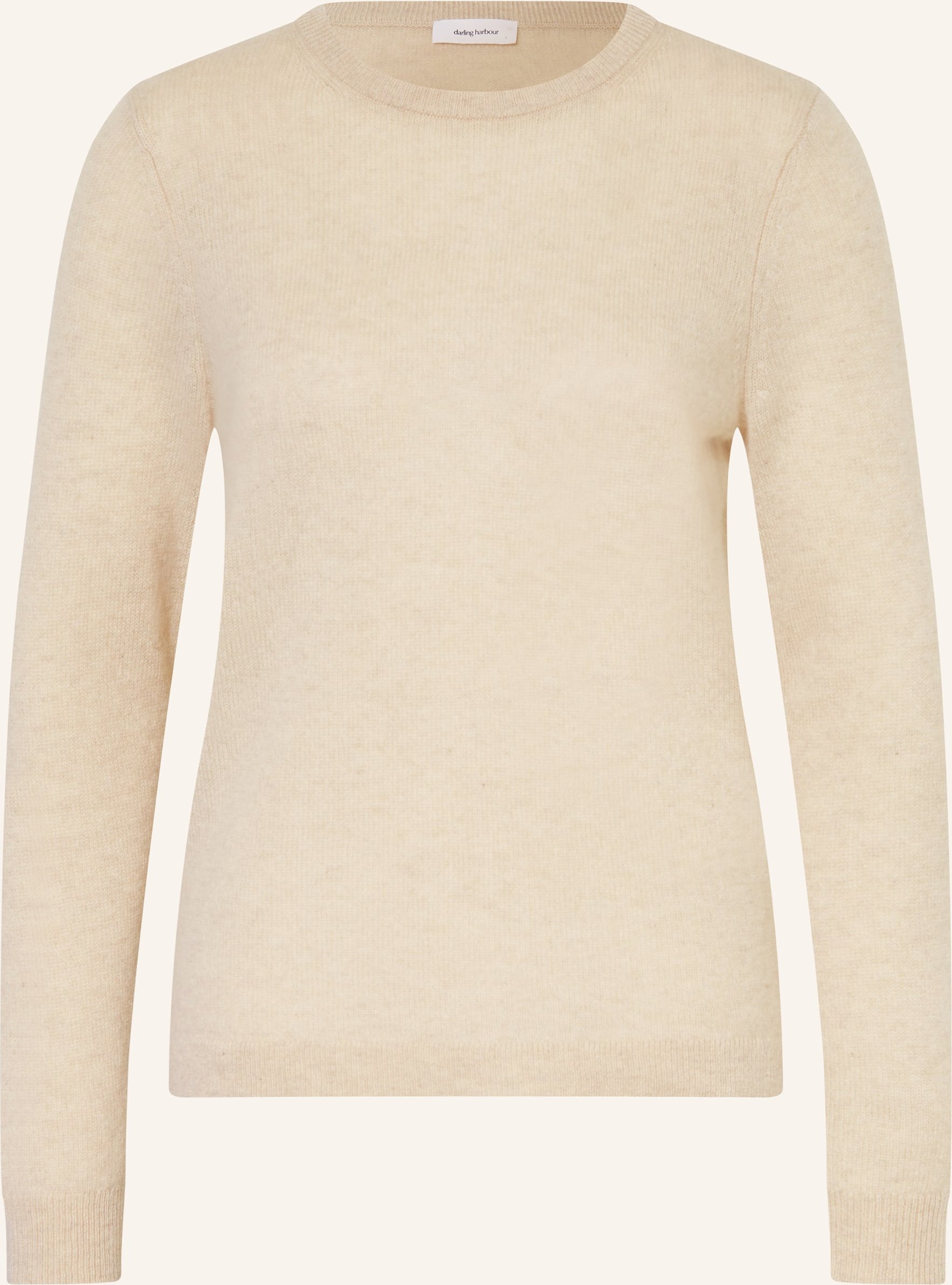 Darling Harbour Cashmere-Pullover beige