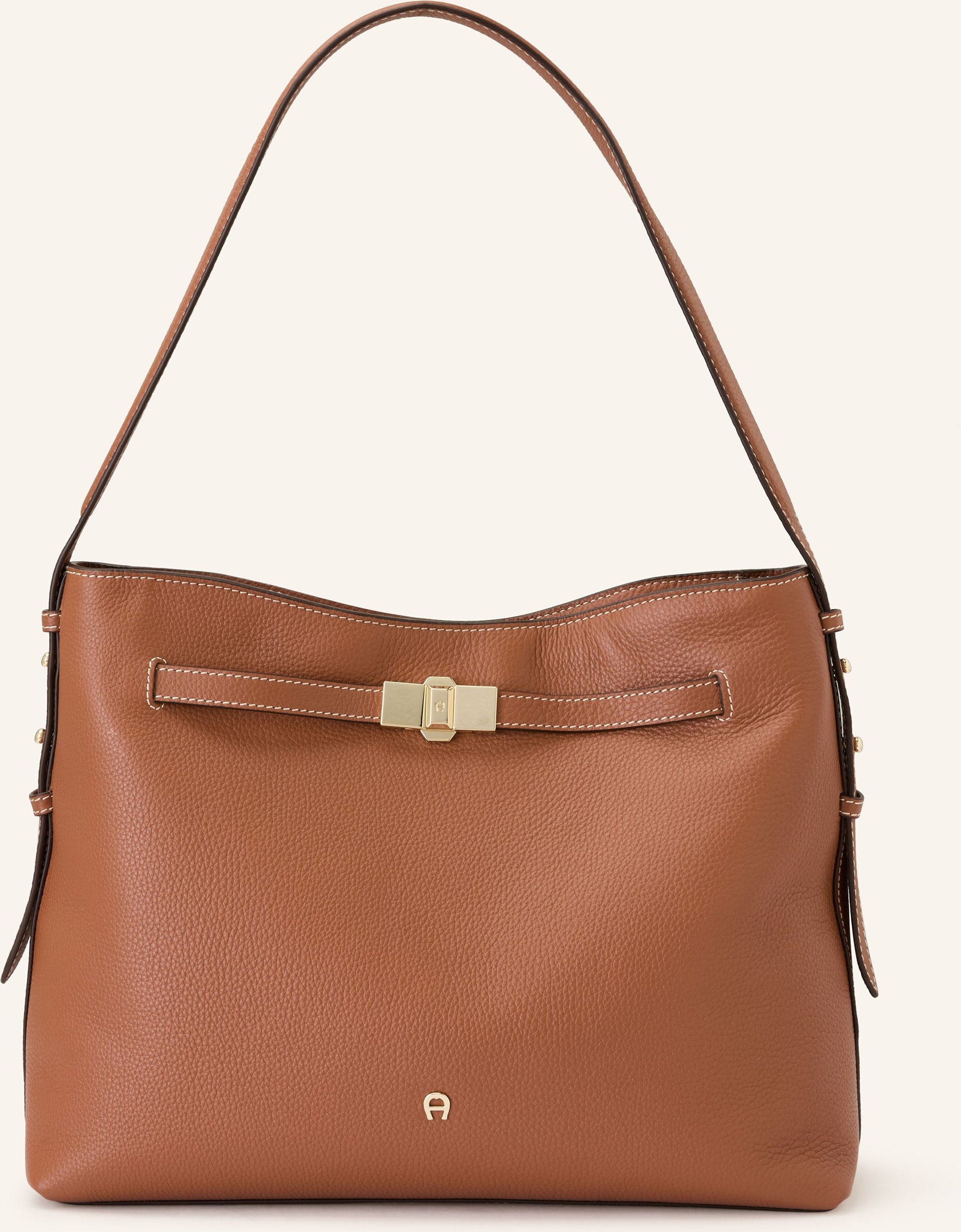 Aigner Schultertasche Farah Medium braun