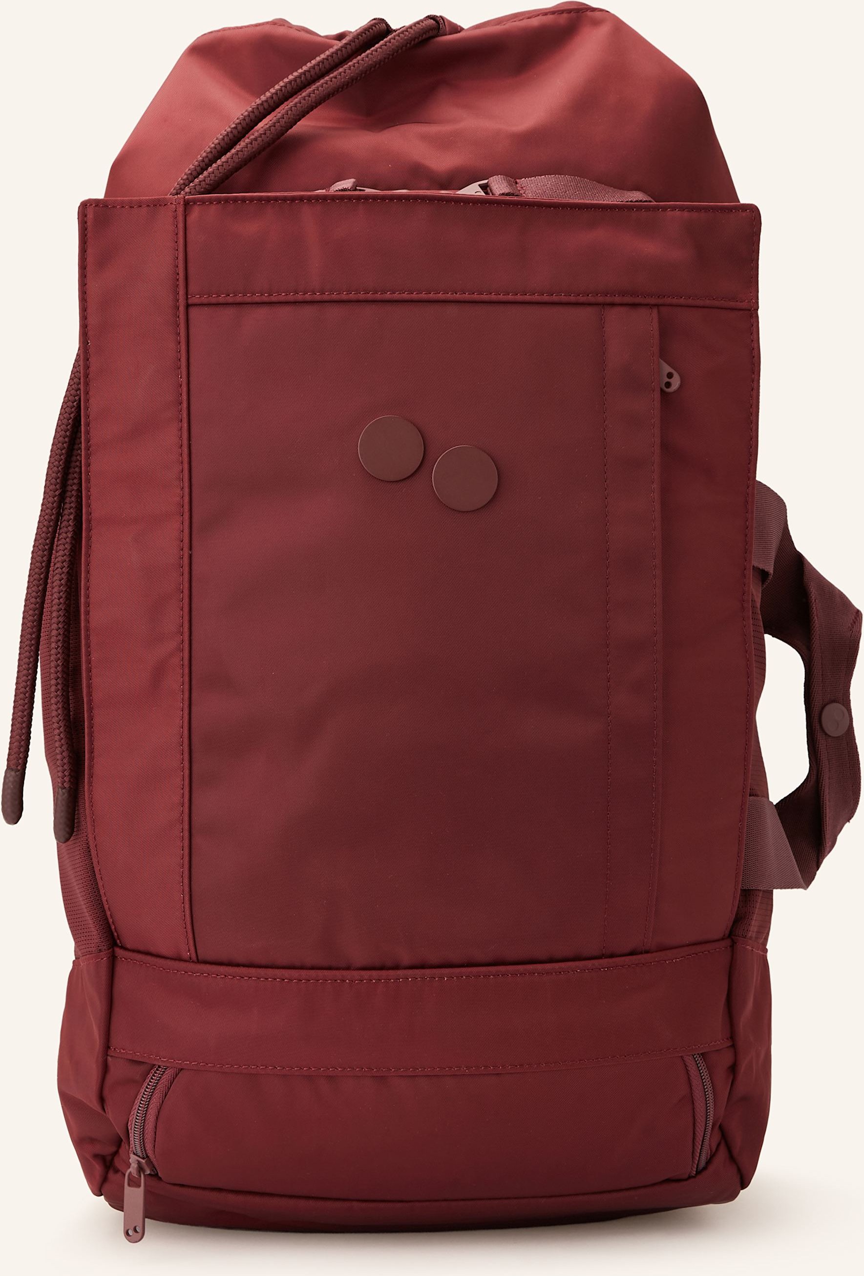 Pinqponq Rucksack Blok Medium Mit Laptop-Fach rot