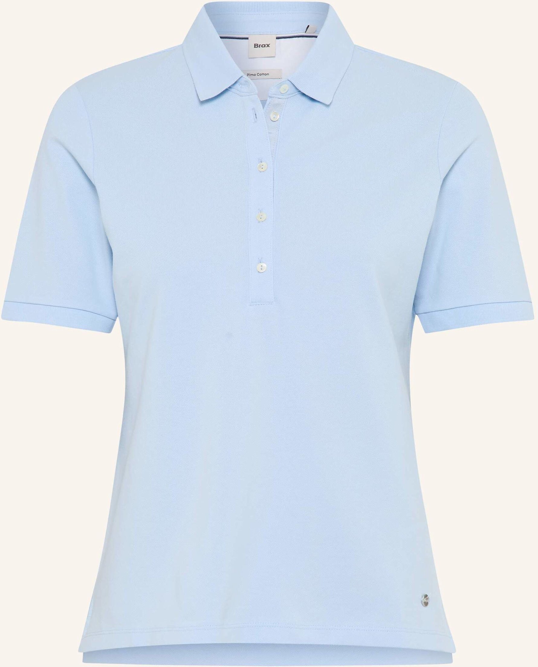 Brax Piqué-Poloshirt Style Cleo blau