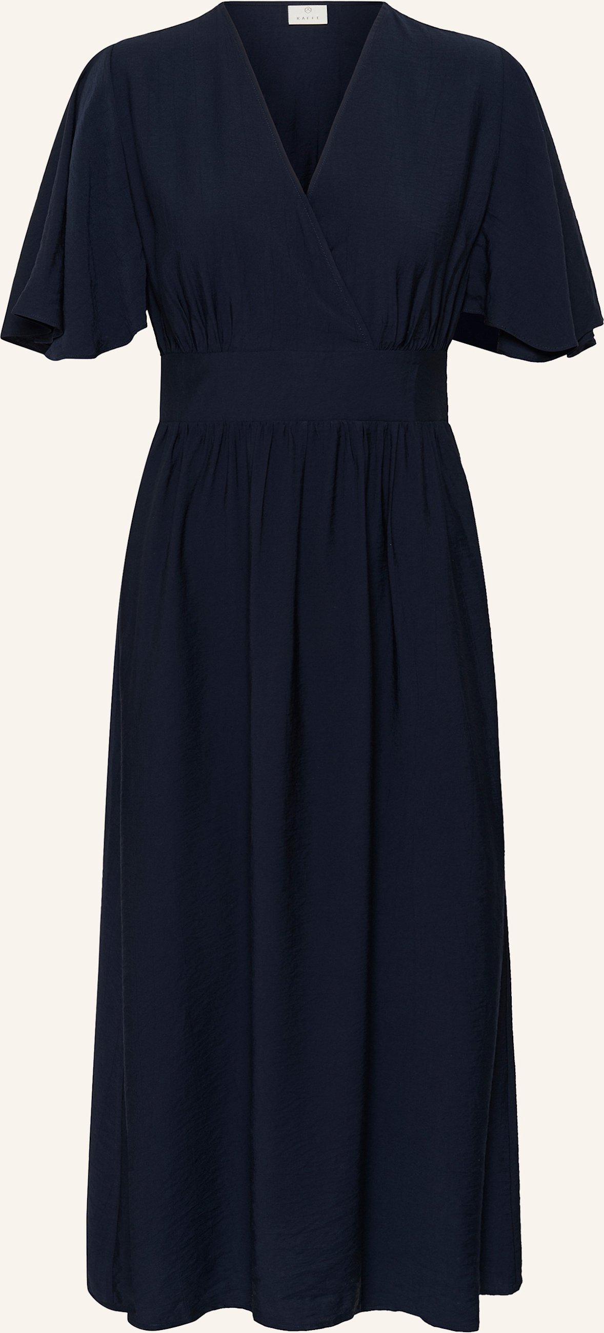 Kaffe Maxikleid Kasirena blau