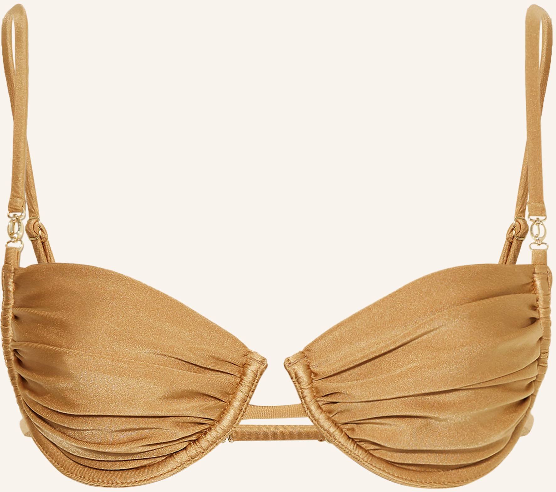 Janthee Bügel-Bikini-Top Emilia braun