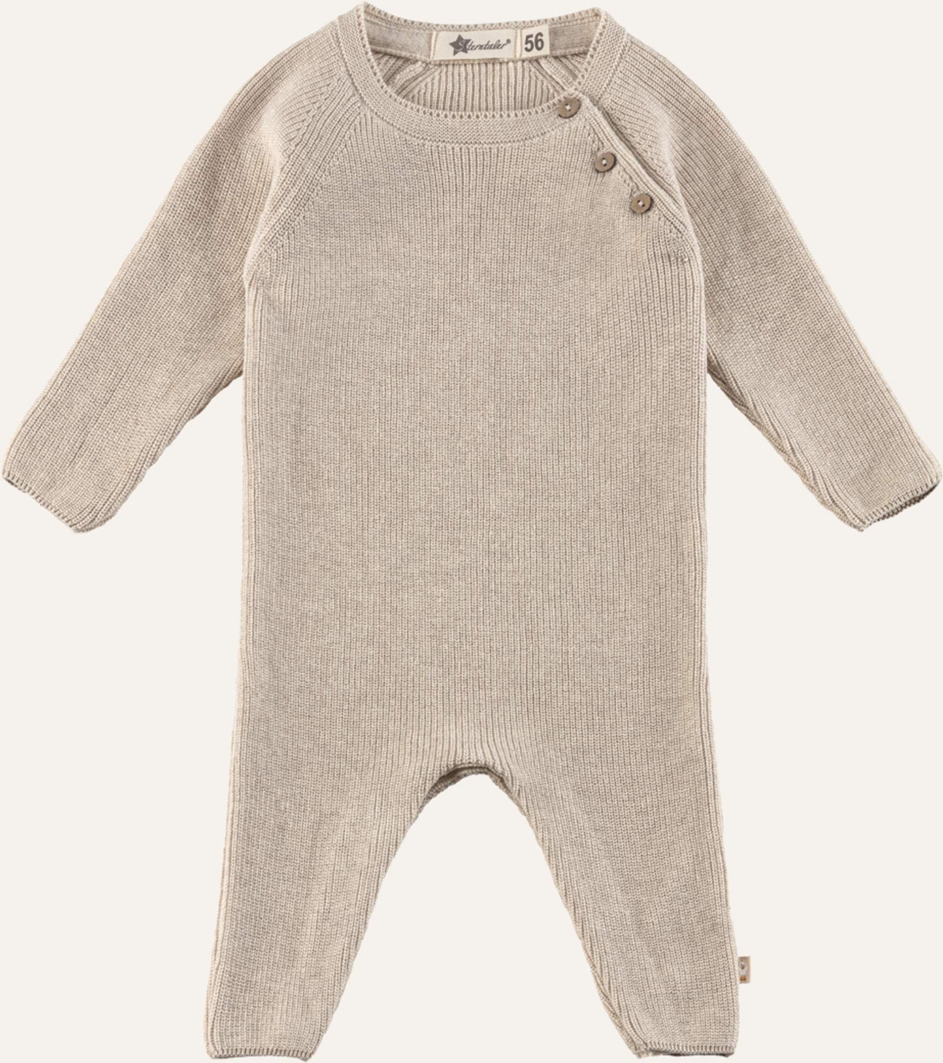 Sterntaler Strickoverall weiss