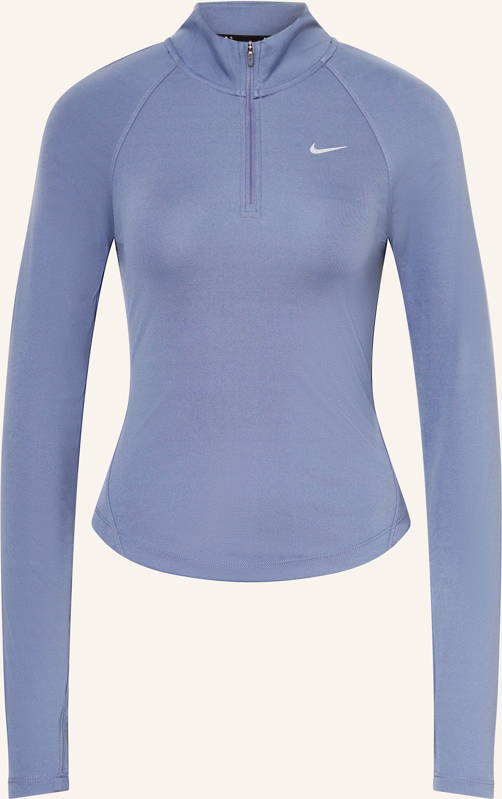 Nike Laufshirt Tempo Swoosh Run lila