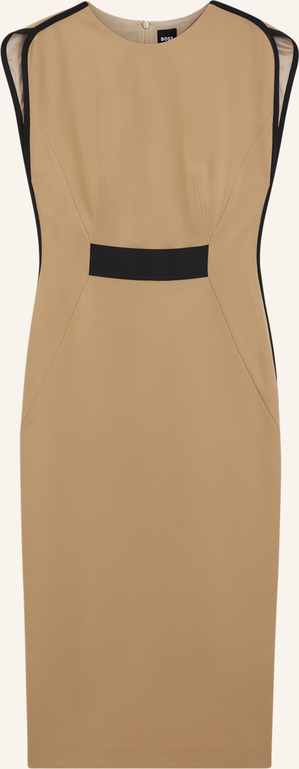 Boss Business Kleid detira1 Slim Fit beige