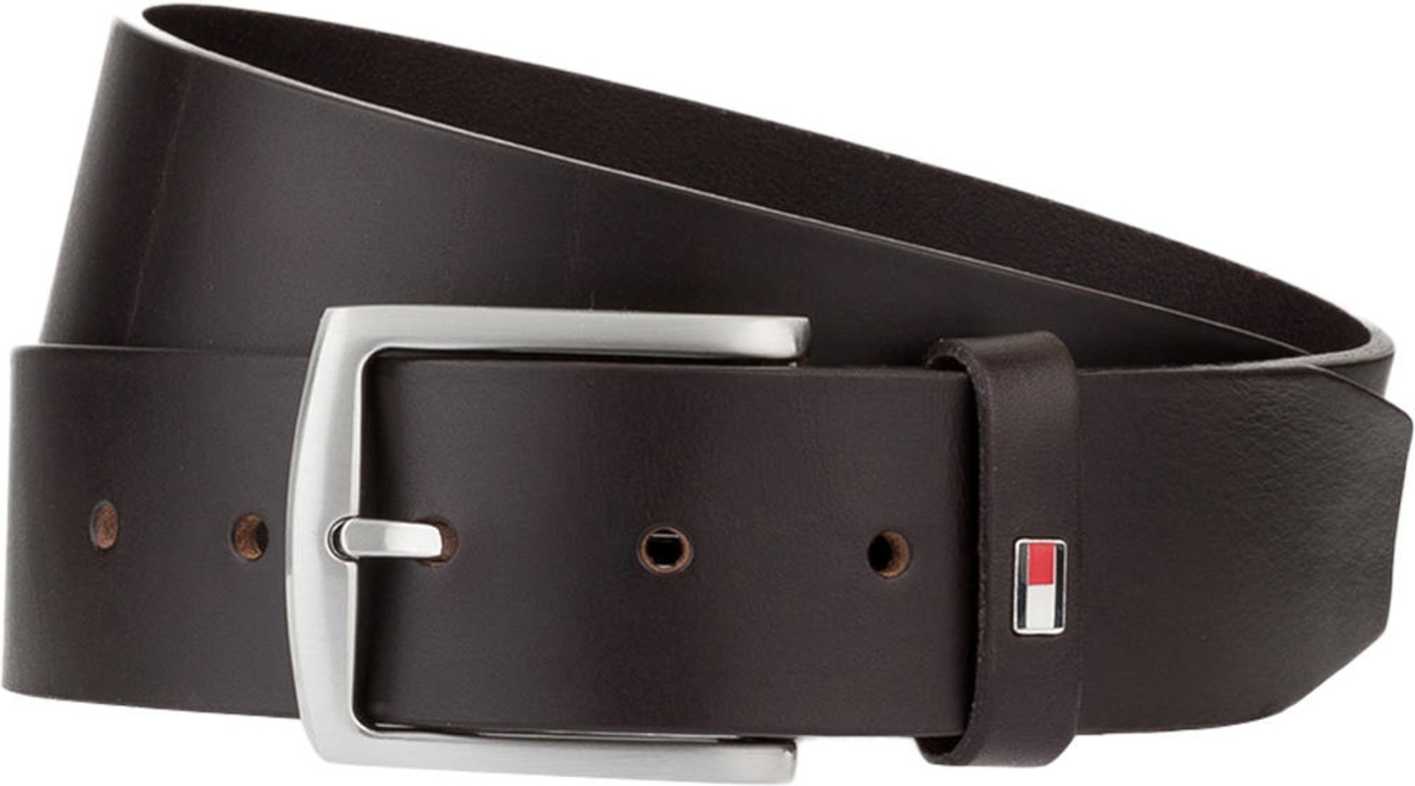 Tommy Hilfiger Ledergürtel New Denton 4.0 braun
