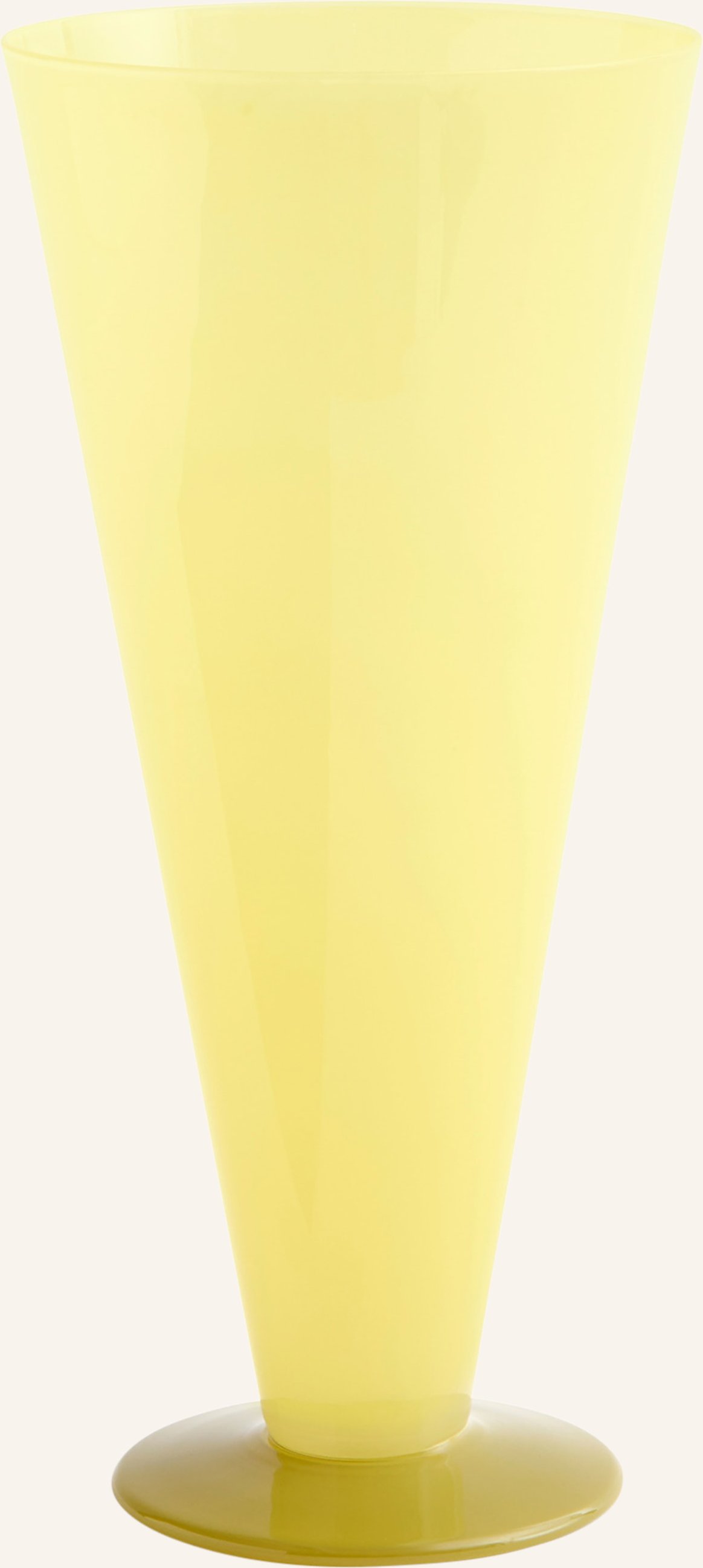 Hay Vase Conical Large gelb