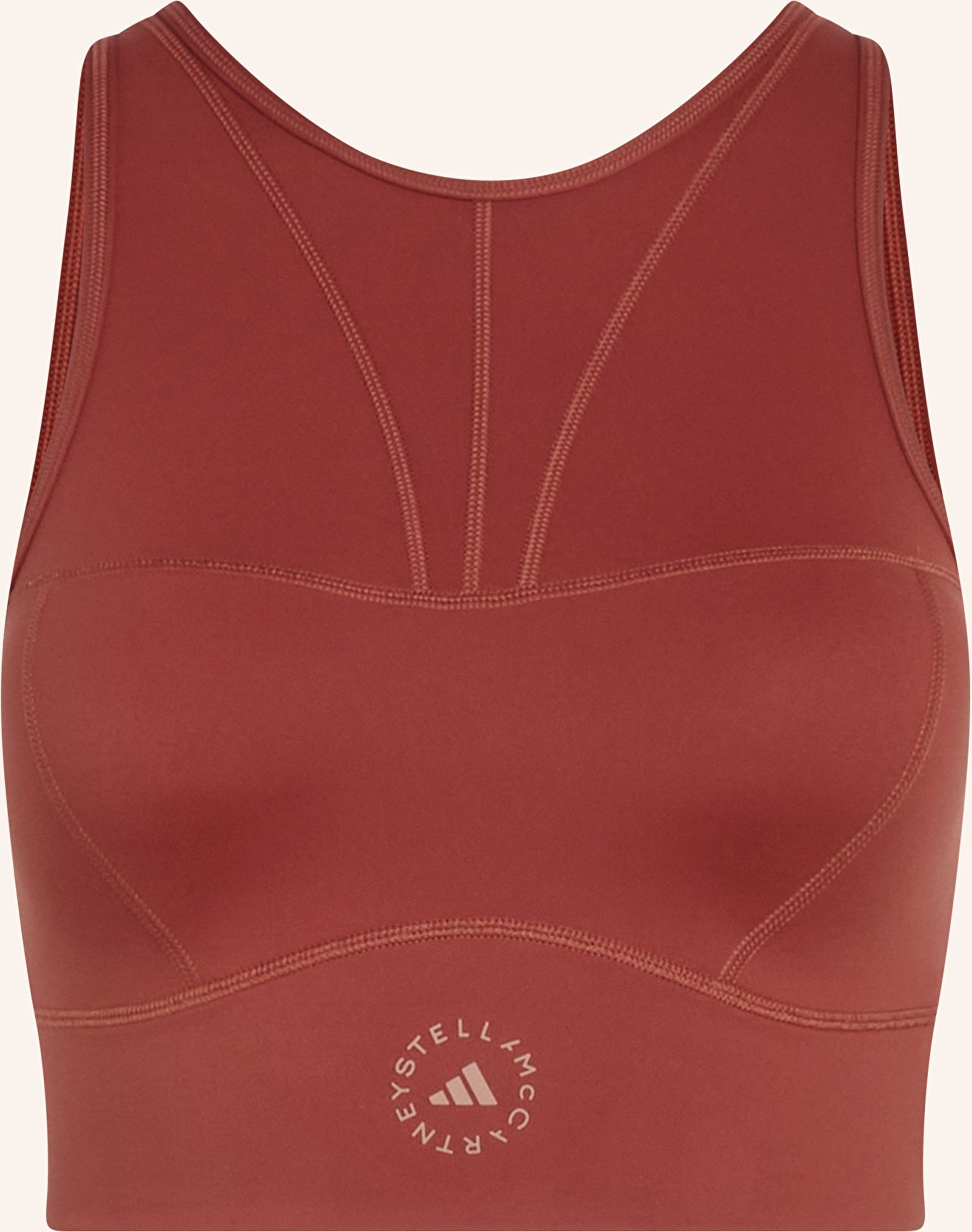 Adidas By Stella Mccartney Cropped-Top Adidas By Stella Mccartney rot