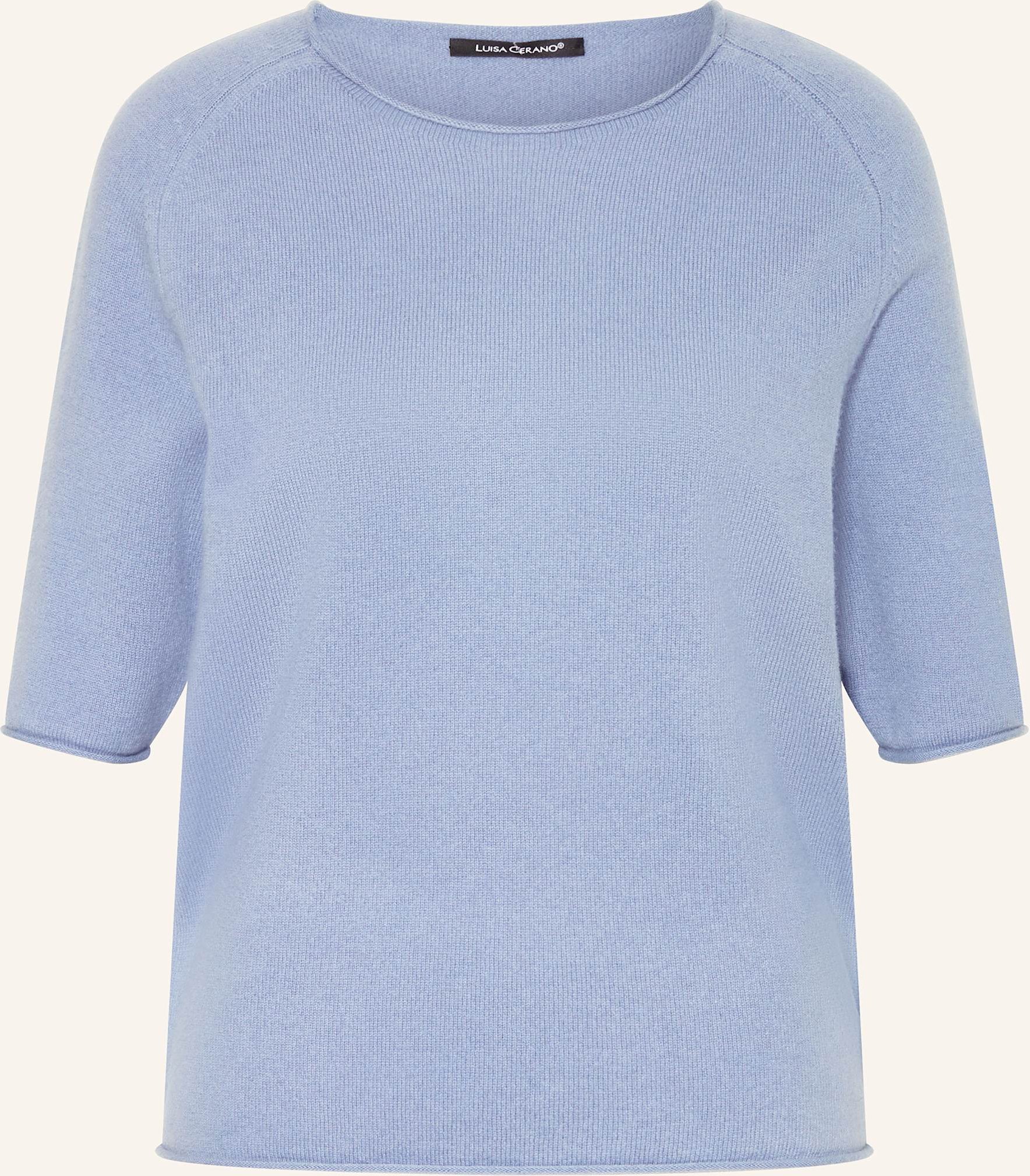 Luisa Cerano Strickshirt blau