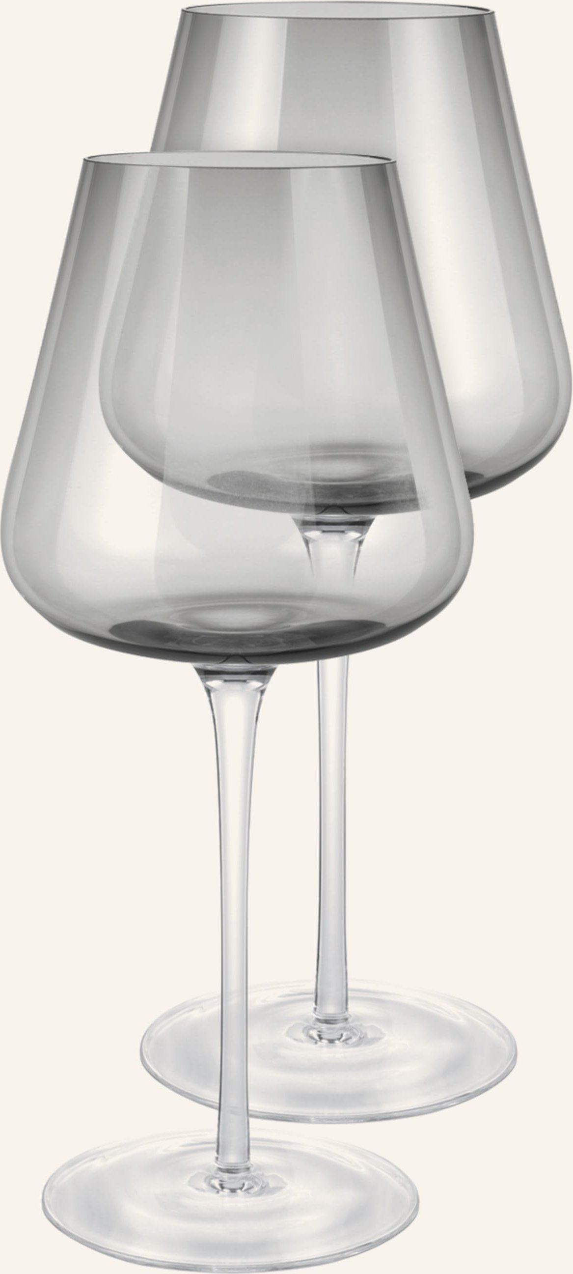 Blomus 2er-Set Weingläser Belo grau