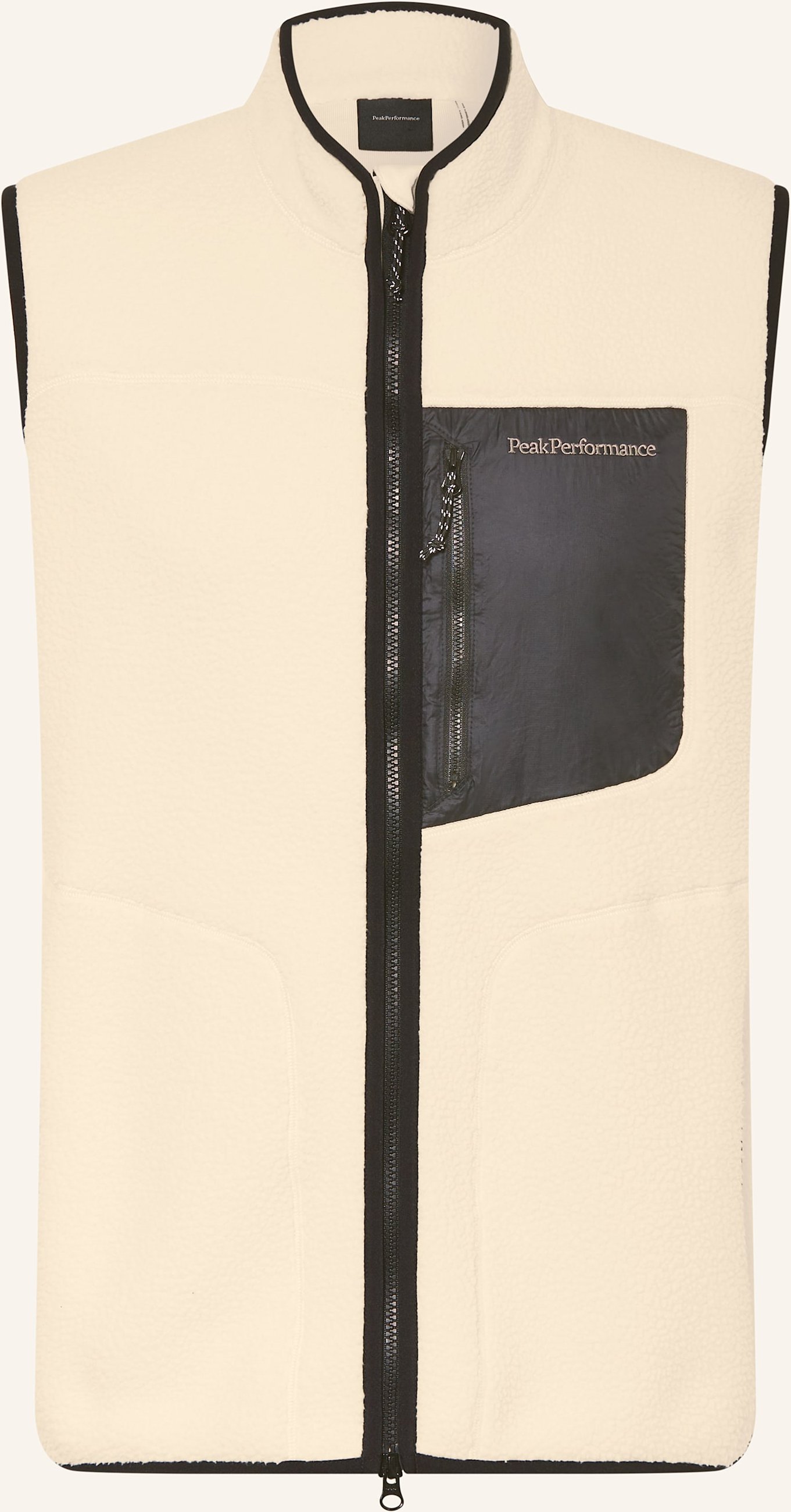 Peak Performance Fleeceweste Naturerush Pile beige