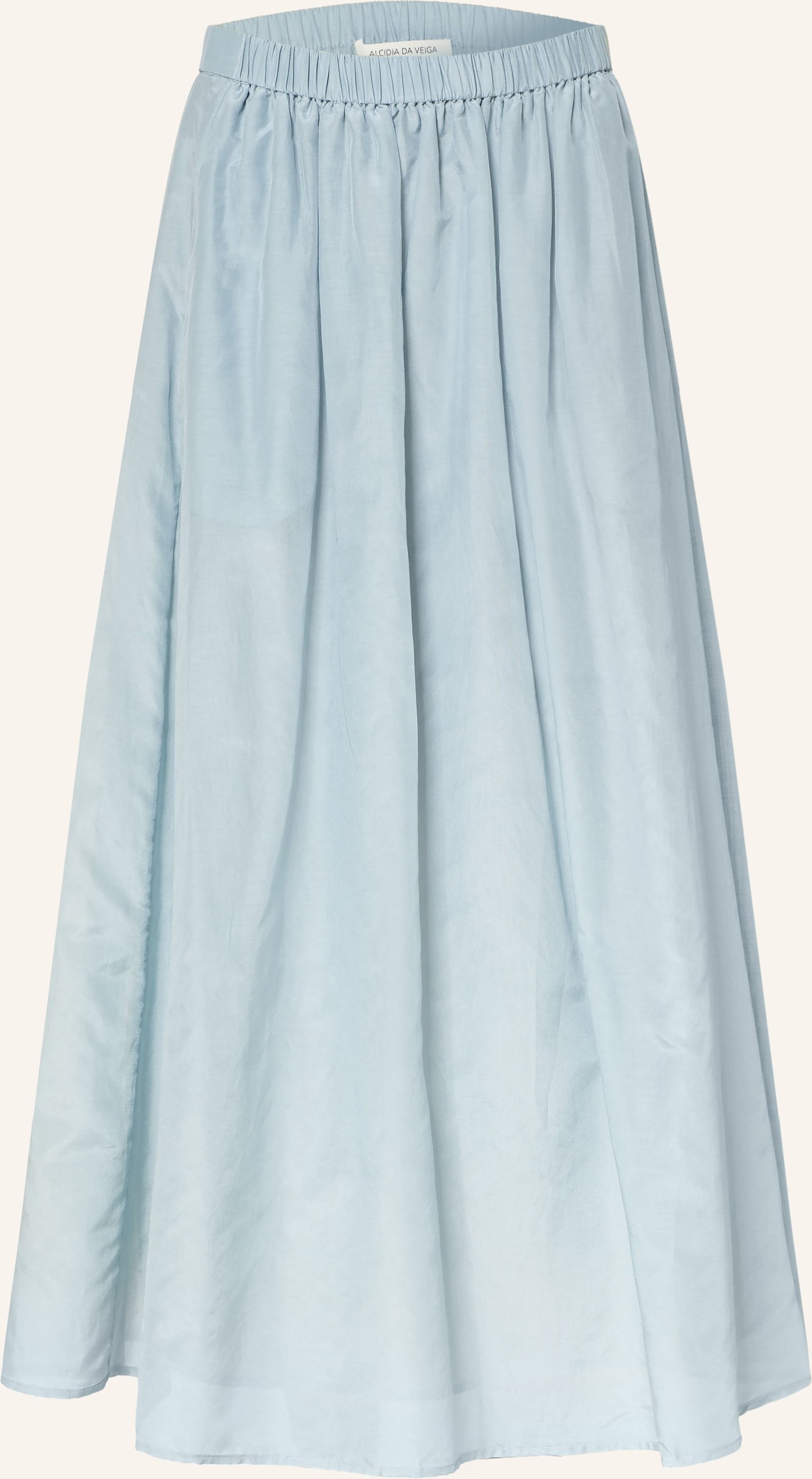 Alcidia Da Veiga Rock Mit Seide blau