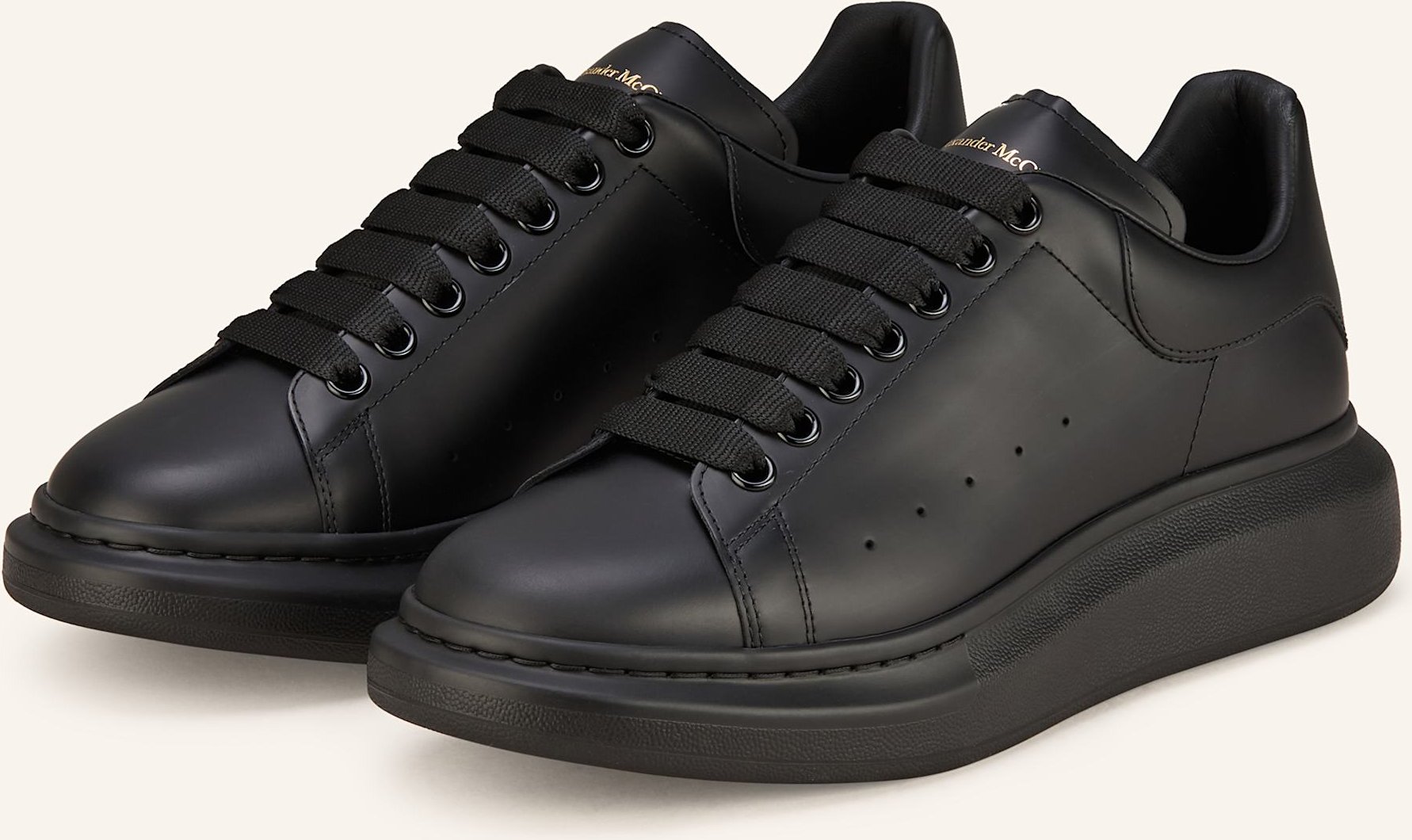 Mcqueen Sneaker schwarz