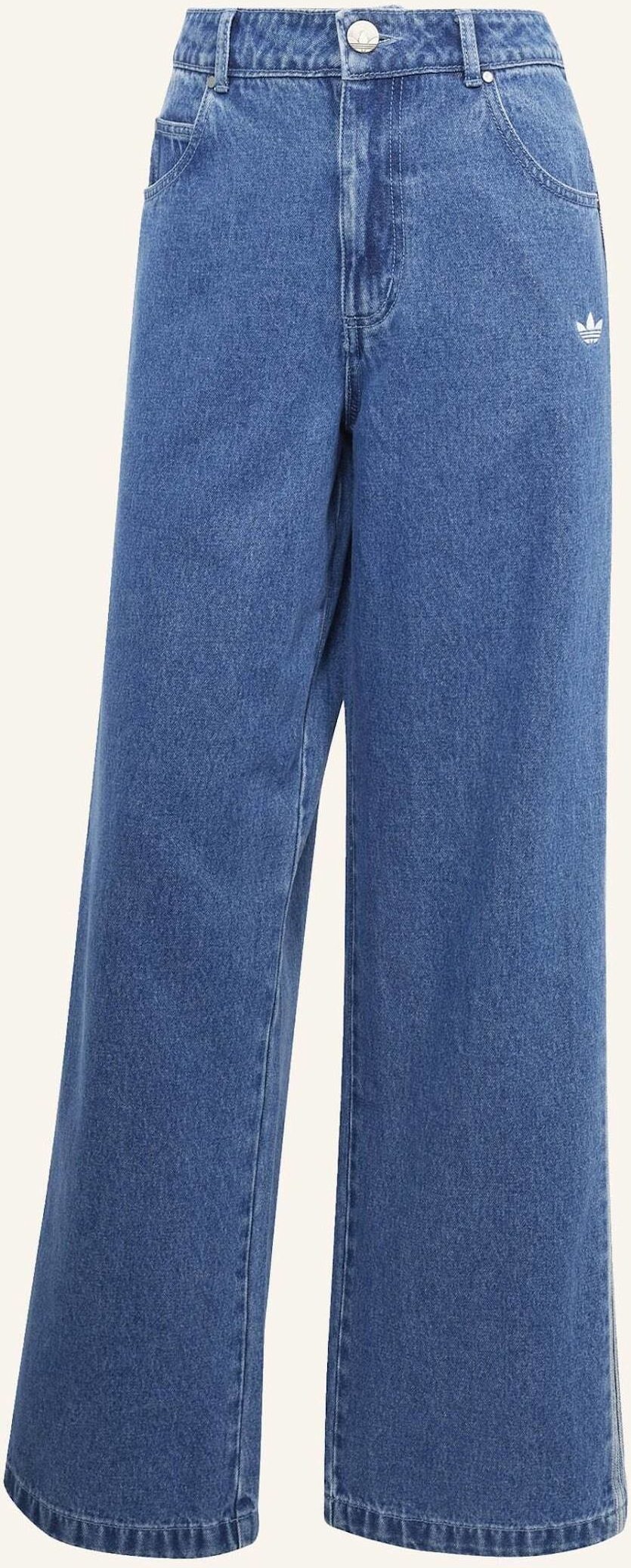 Adidas Originals Flared Jeans blau