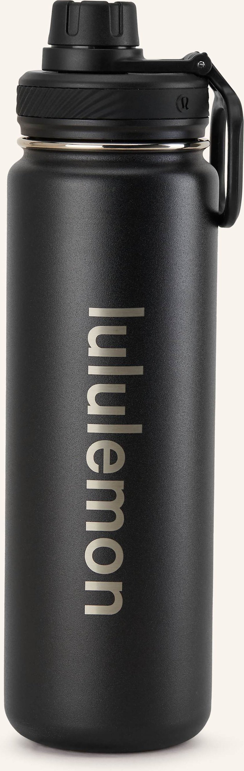 Lululemon Isolierflasche Back To Life schwarz