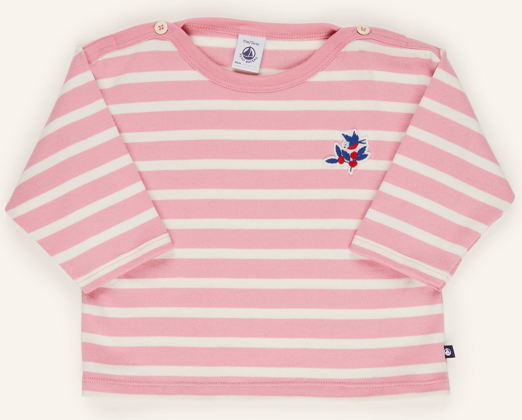 Petit Bateau Longsleeve pink