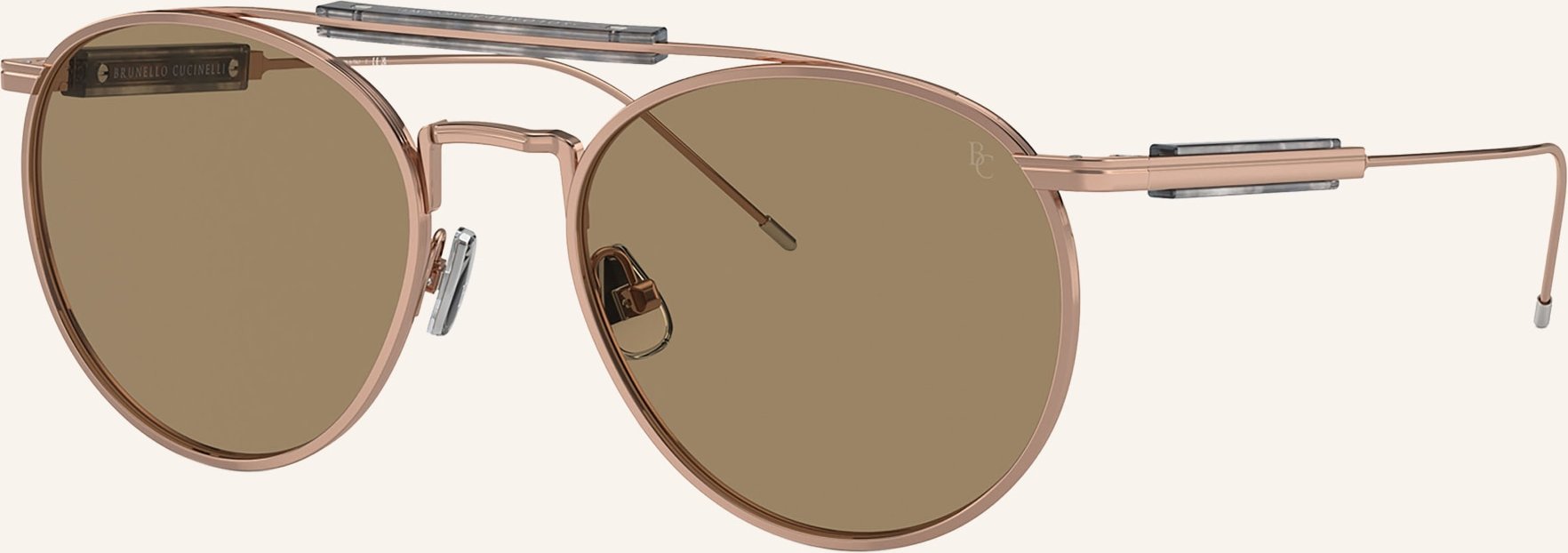 Brunello Cucinelli Sonnenbrille bc2004st gold