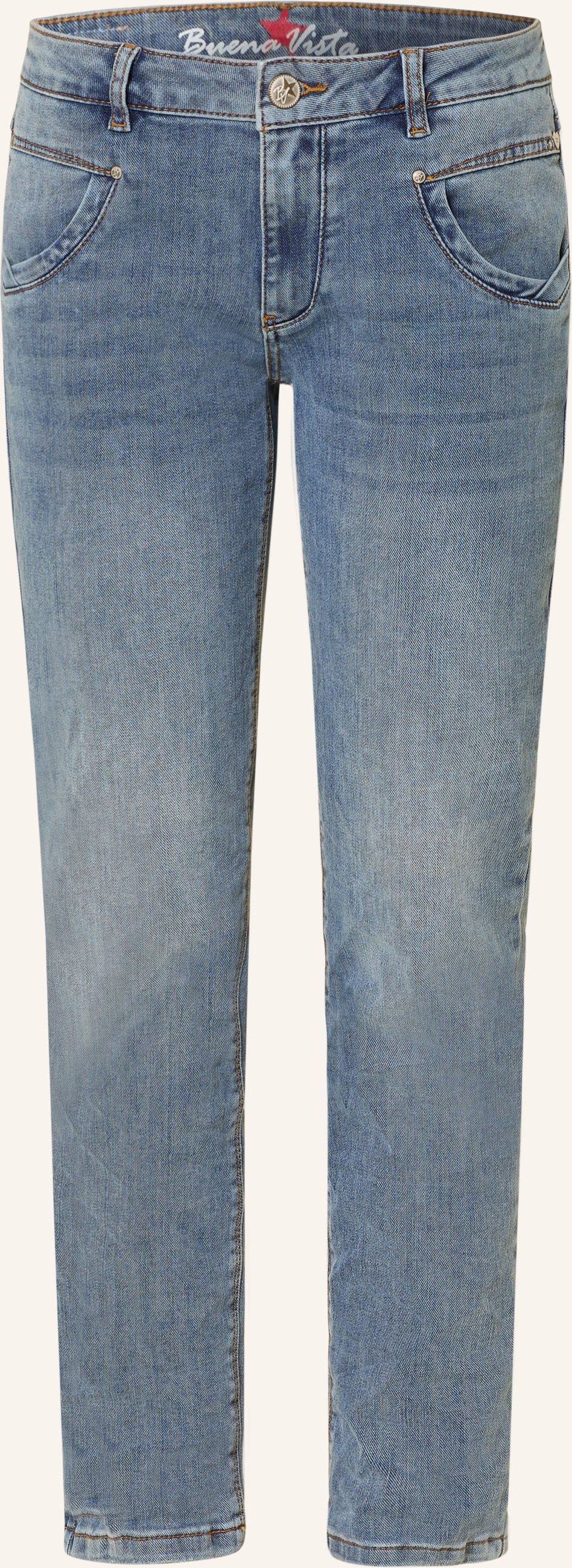 Buena Vista Straight Jeans Anna blau