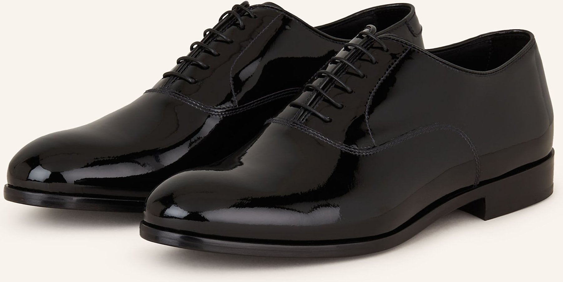 Doucal's Lackschnürer schwarz