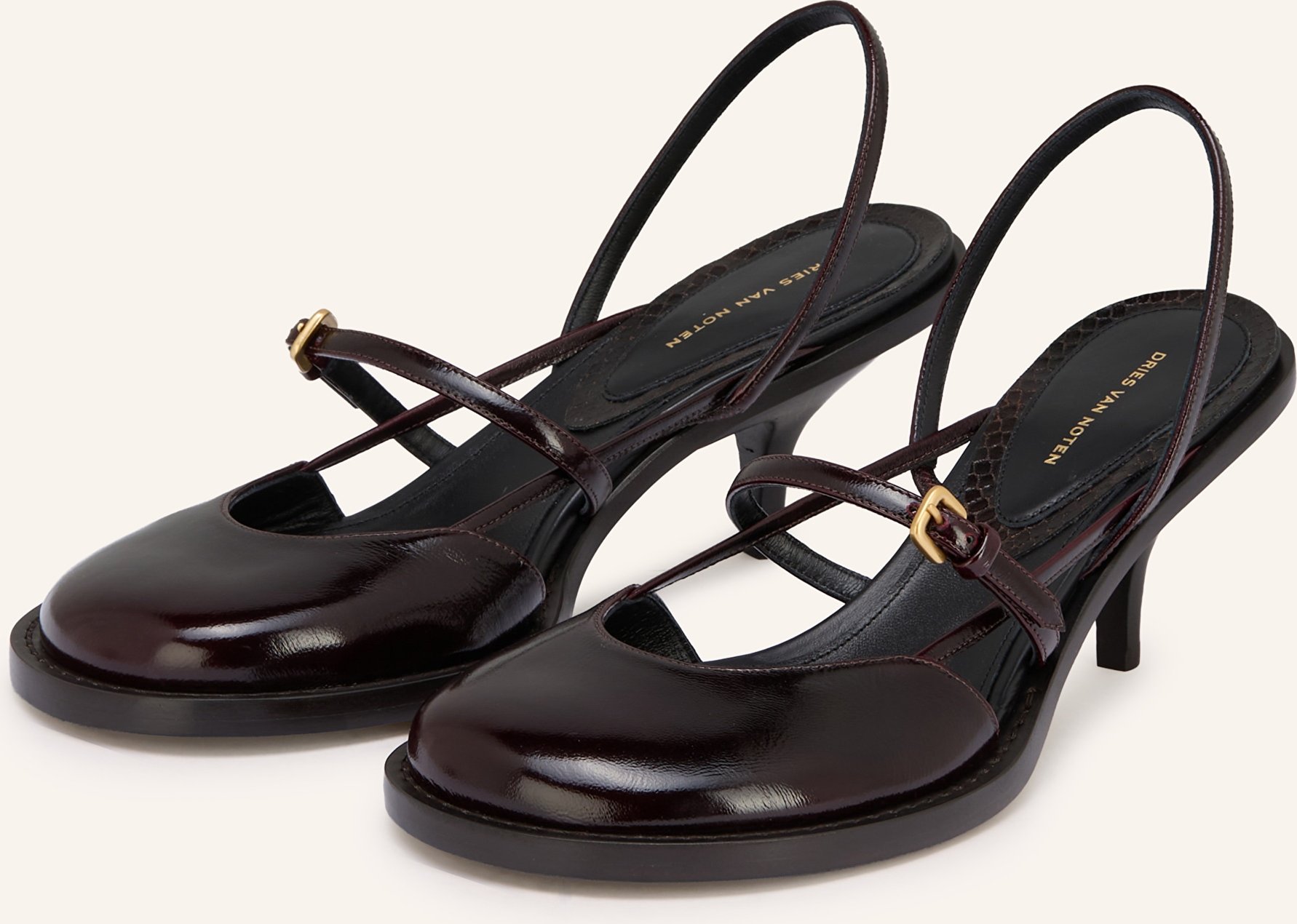 Dries Van Noten Slingpumps rot