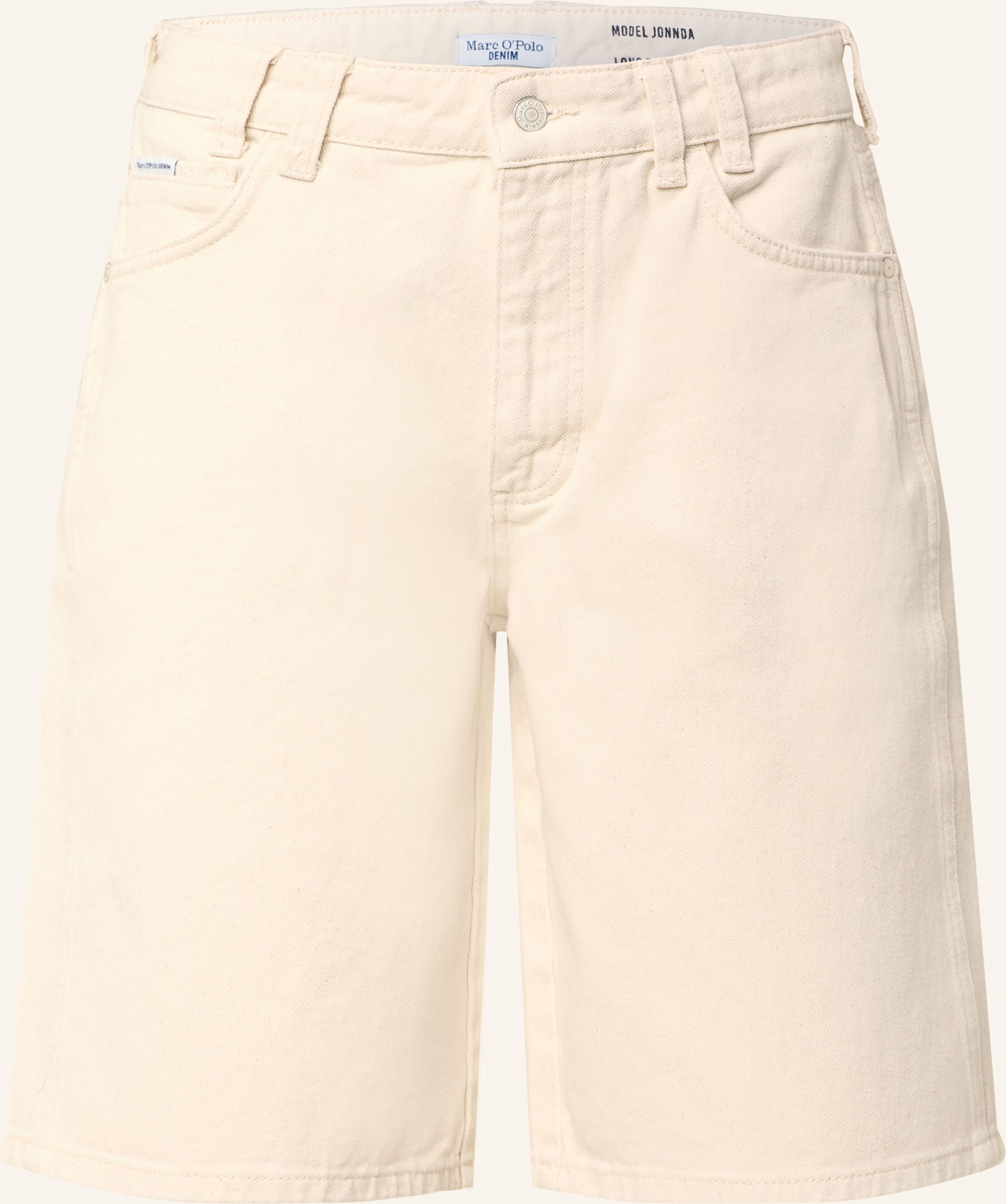 Thumbnail - Marc O'polo Denim Jeansshorts weiss