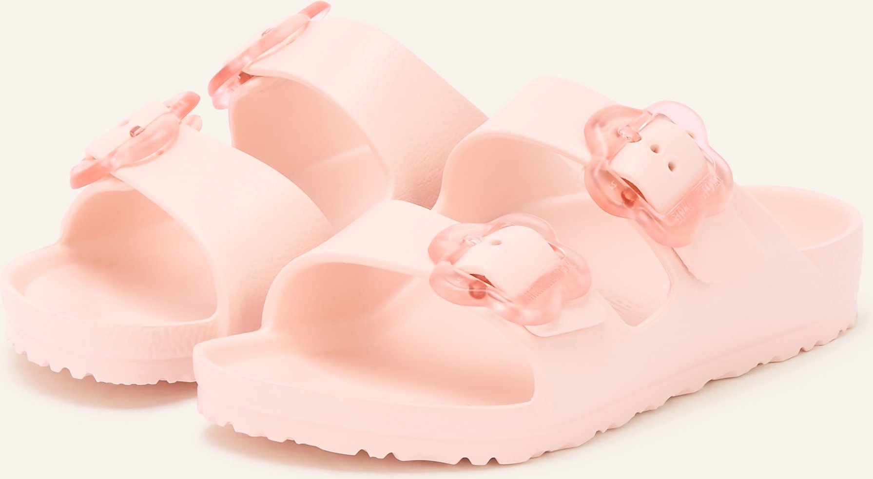Birkenstock Pantoletten Arizona Flower rosa