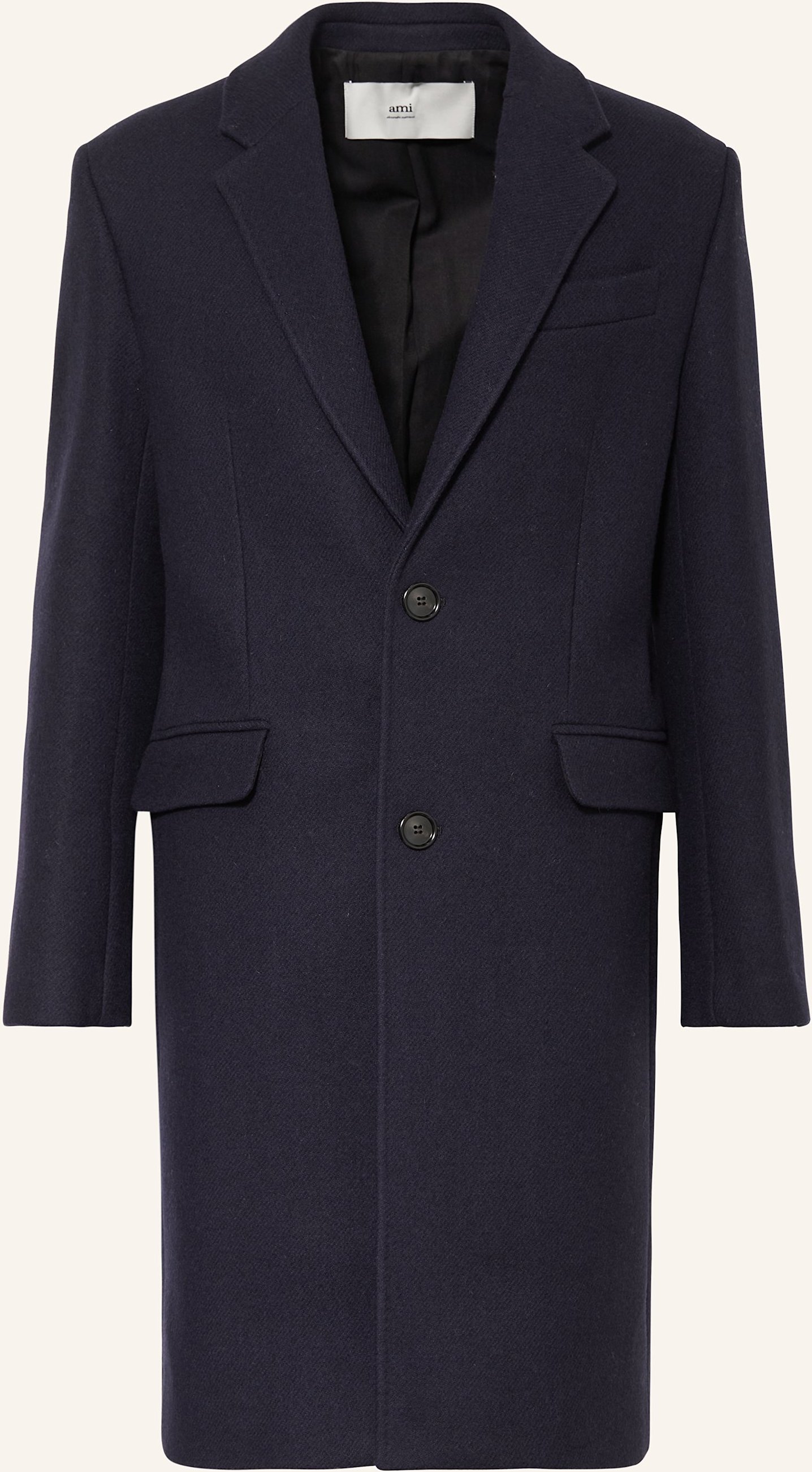 Ami Paris Wollmantel blau