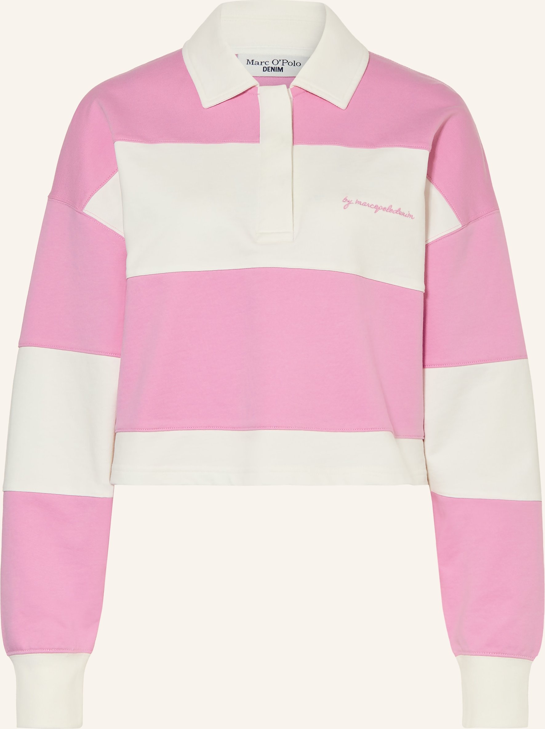 Marc O'polo Denim Rugbyshirt pink