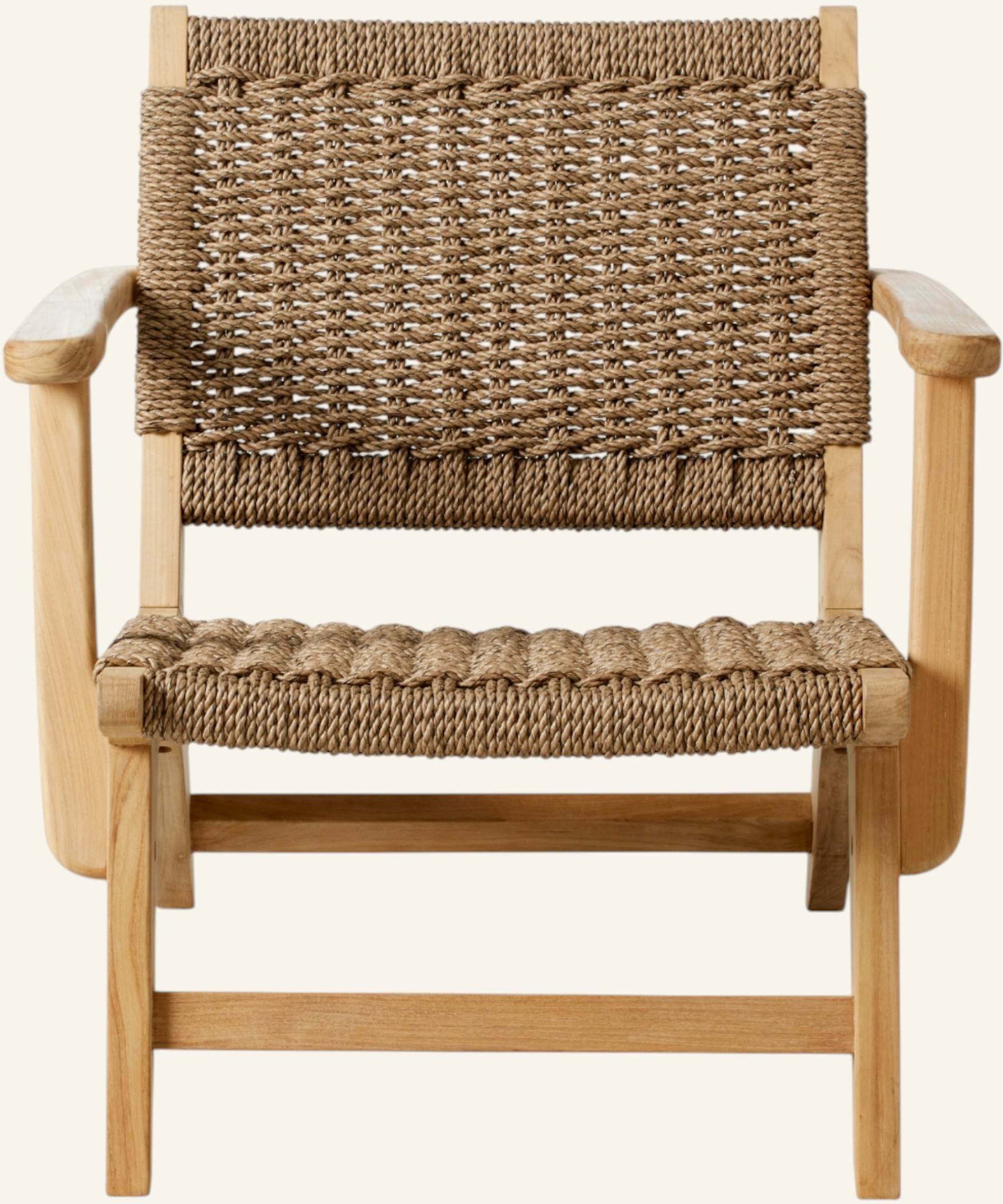 Thumbnail - Cinas Garten Lounge Hocker Eya braun