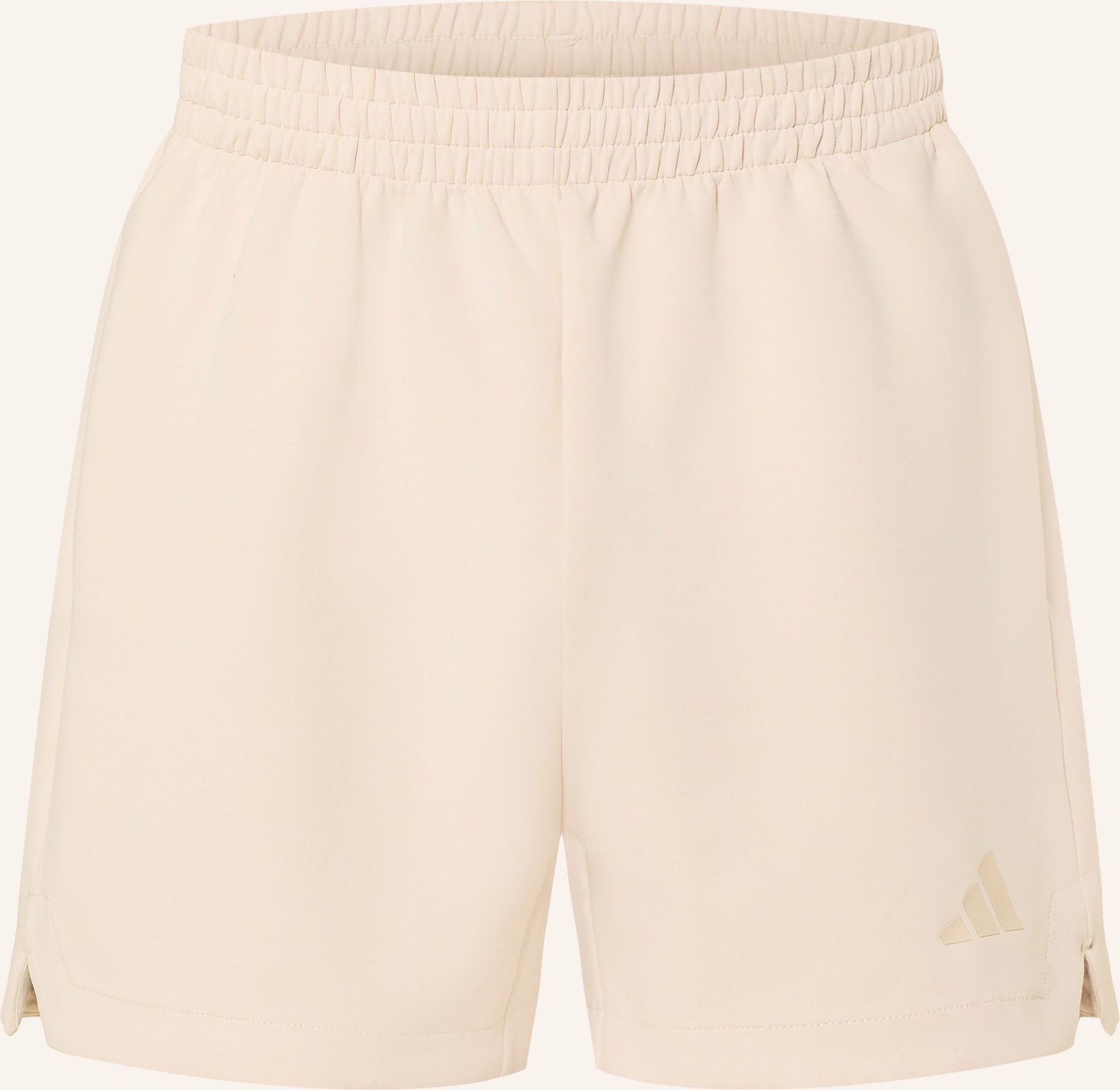 Adidas Sweatshorts Soft Lux beige