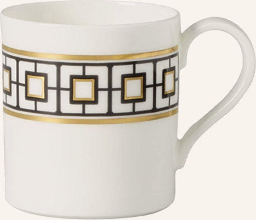 Villeroy & Boch Kaffeeobertasse Metrochic weiss