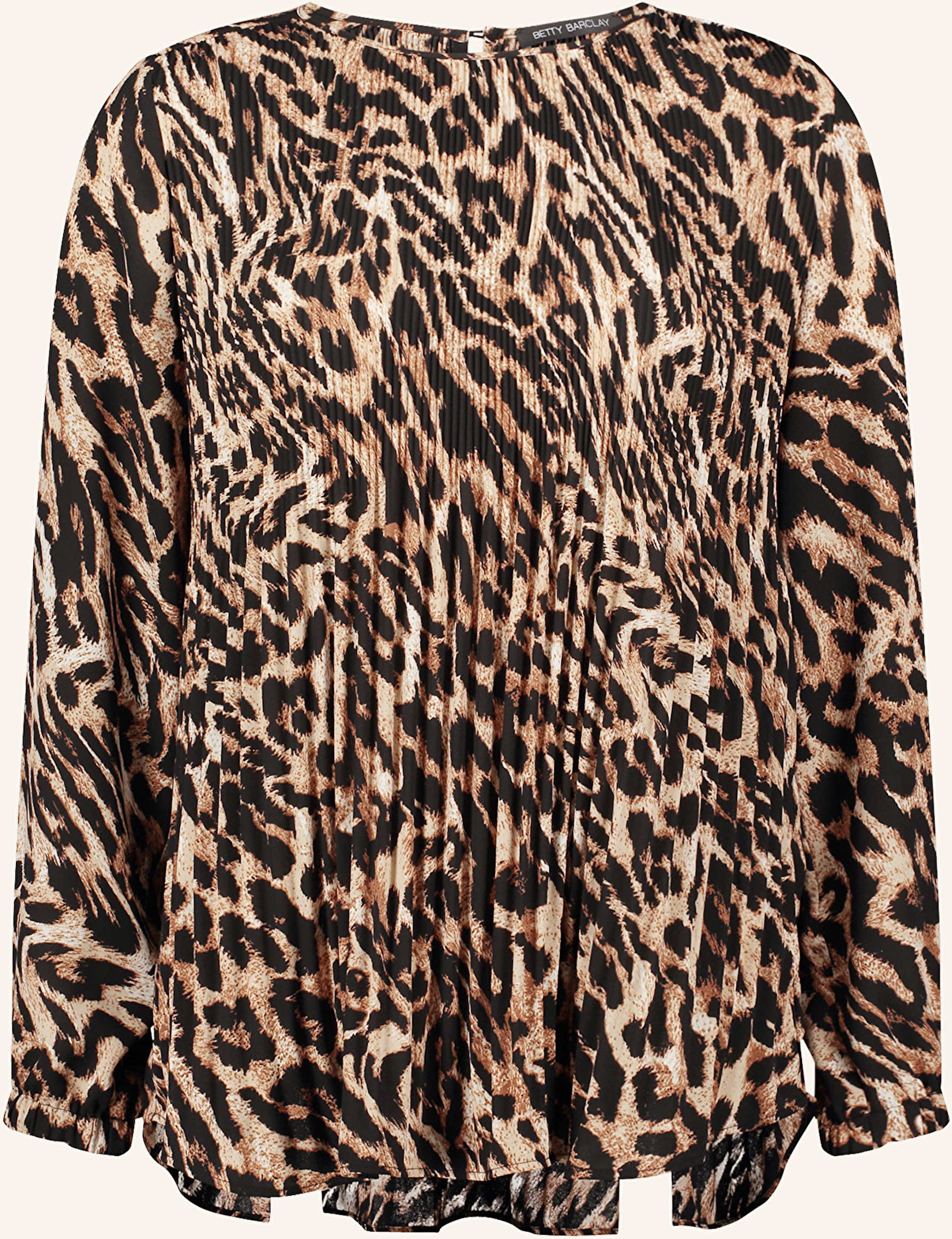 Betty Barclay Blusenshirt Mit Plissees schwarz