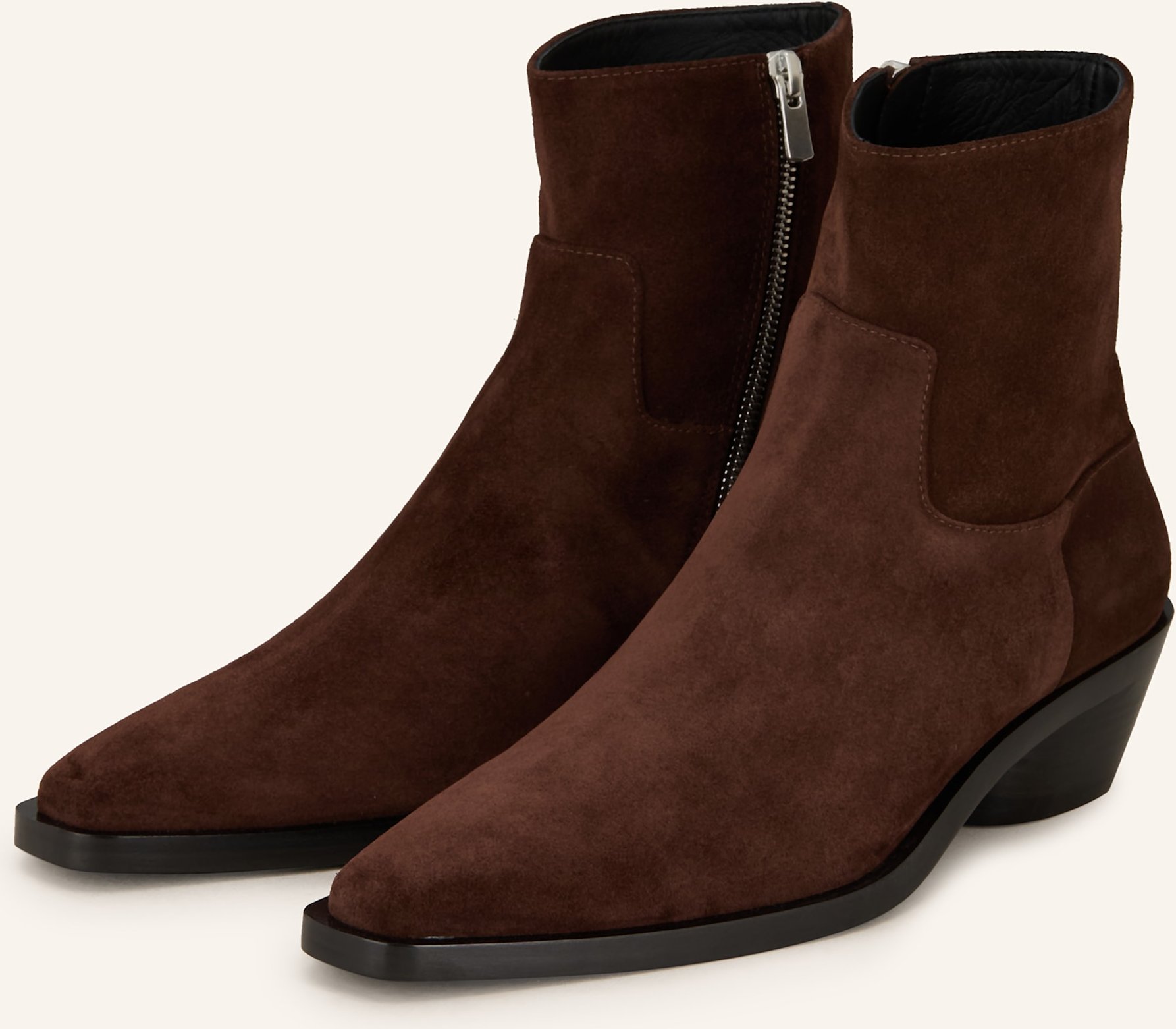 Proenza Schouler Cowboy Boots Bronco braun