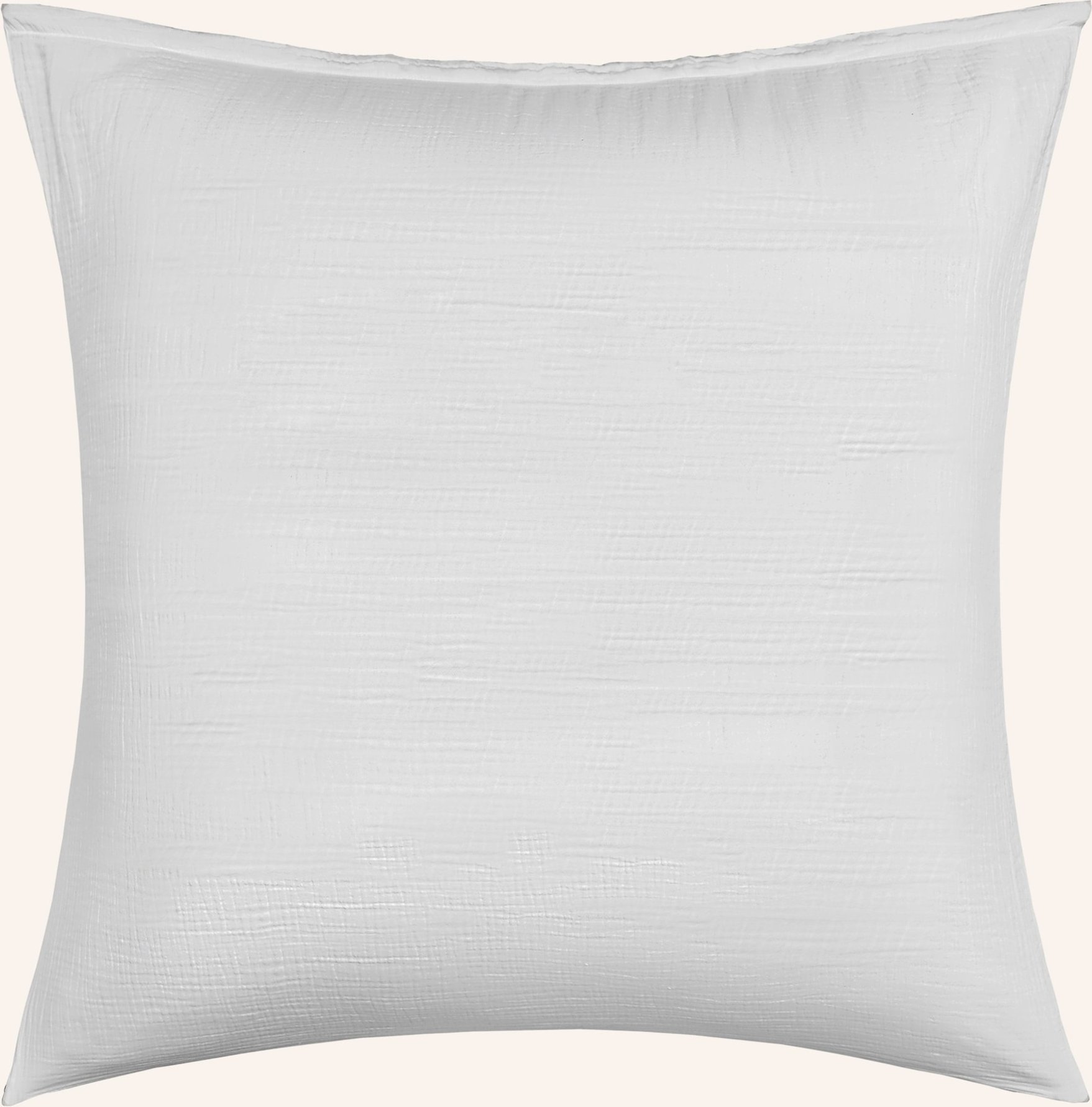 Royfort Kissenbezug Musselin weiss