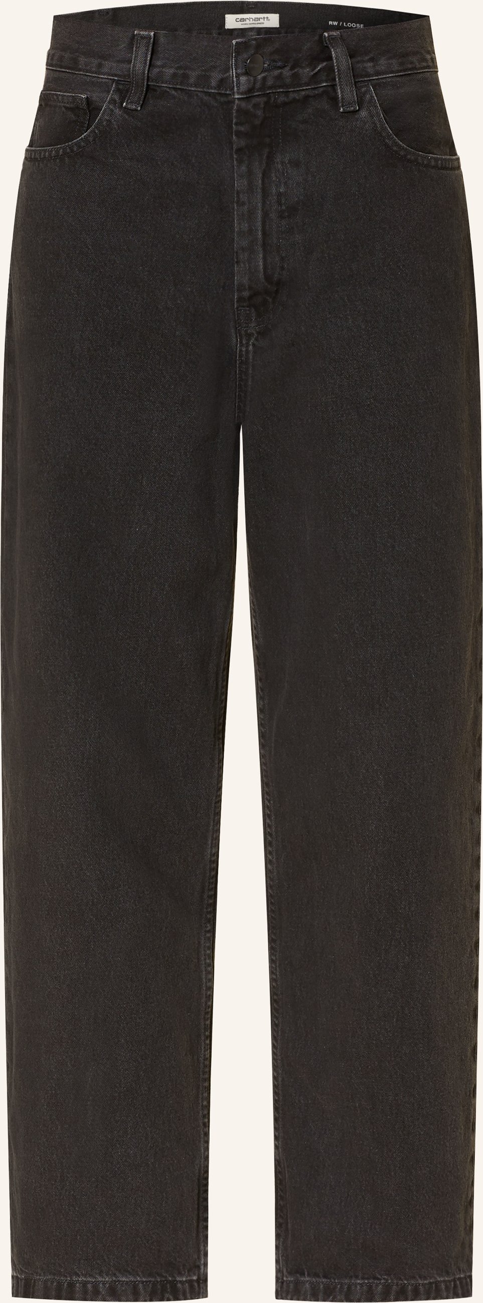 Carhartt Wip Straight Jeans W' Brandon schwarz