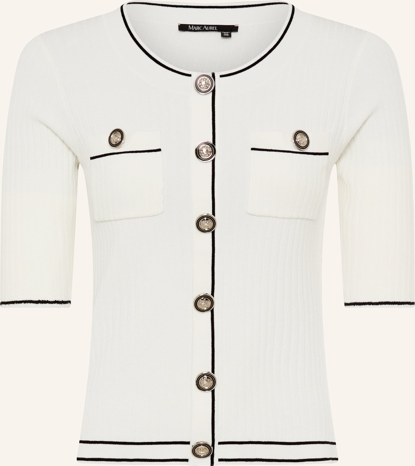 Marc Aurel Pullover weiss