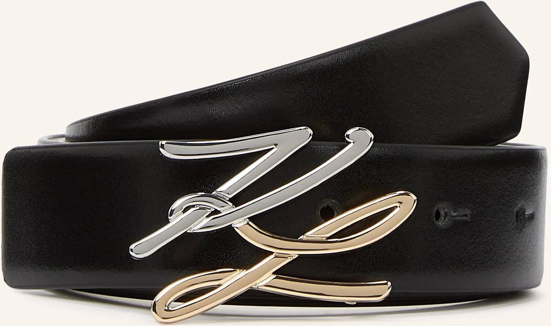 Karl Lagerfeld Gürtel weiss