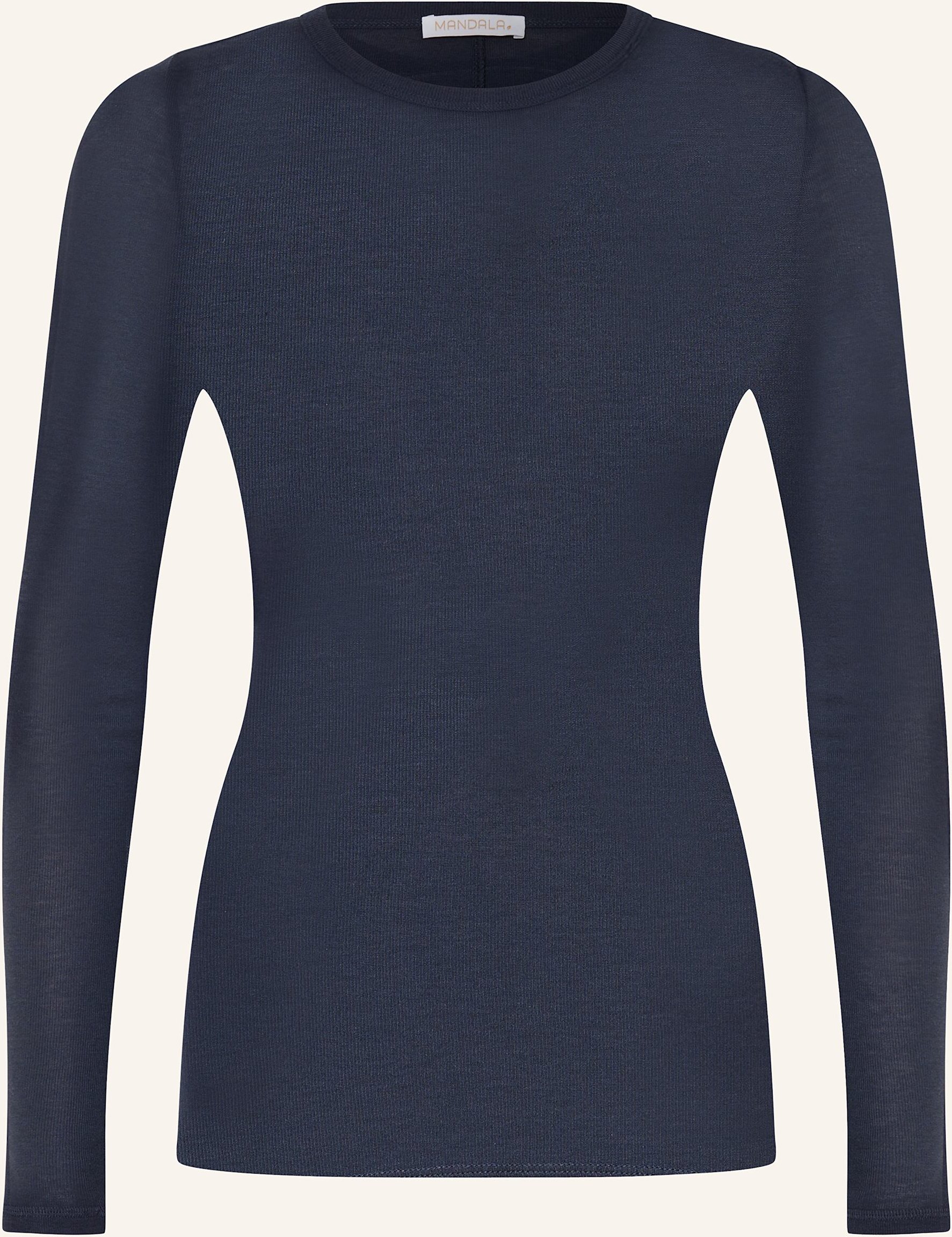 Mandala Longsleeve blau